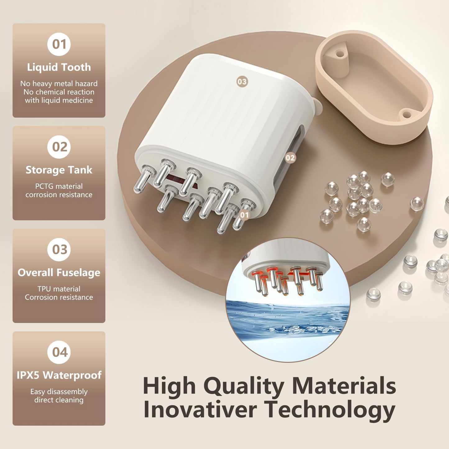 2 in 1 Electric Hair Oil Applicator and Scalp Massager - Medaid International