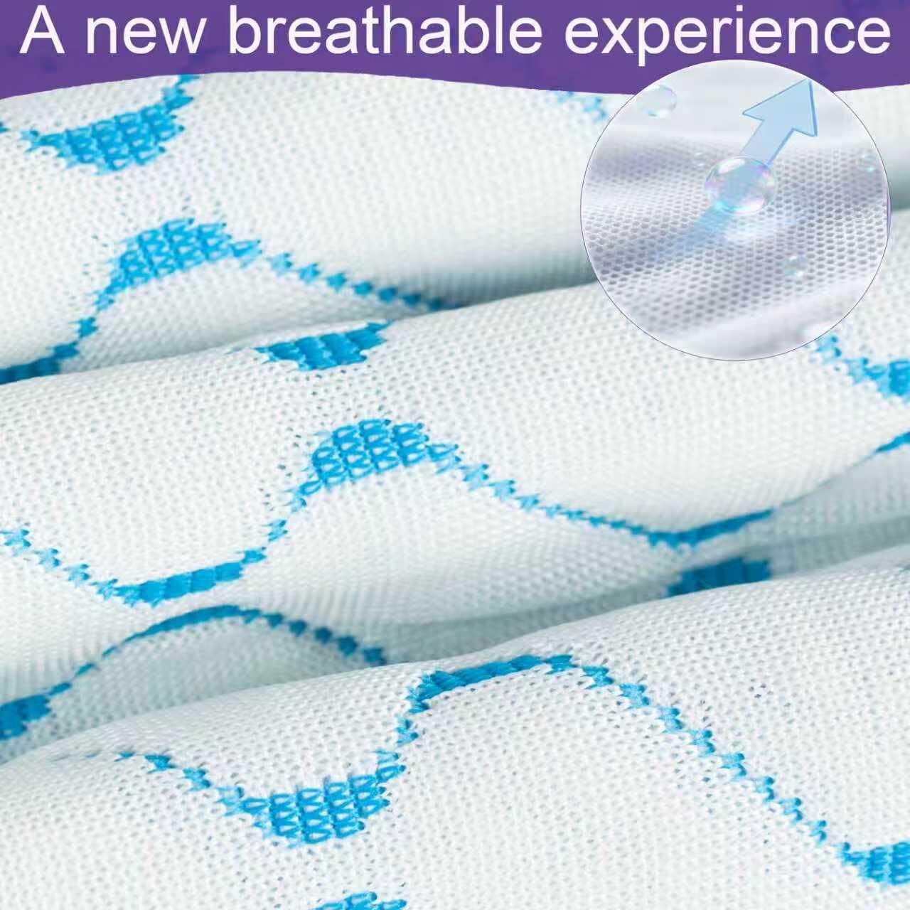 VAINOC Memory Foam Pillows Queen Size Set of 2, Adjustable Cooling Pillow for Side Back Stomach Sleepers with Washable Removable Cover - Medaid International