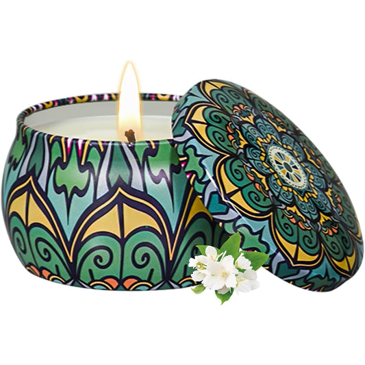 Candles Gift, Candles Gifts for Women Man, Scented Candles Clearance, Aromatherapy Candle for Relaxation,Candles for Home Scented Portable Travel Jar Festive Gifts Romantic Decor Candles Gift - Medaid