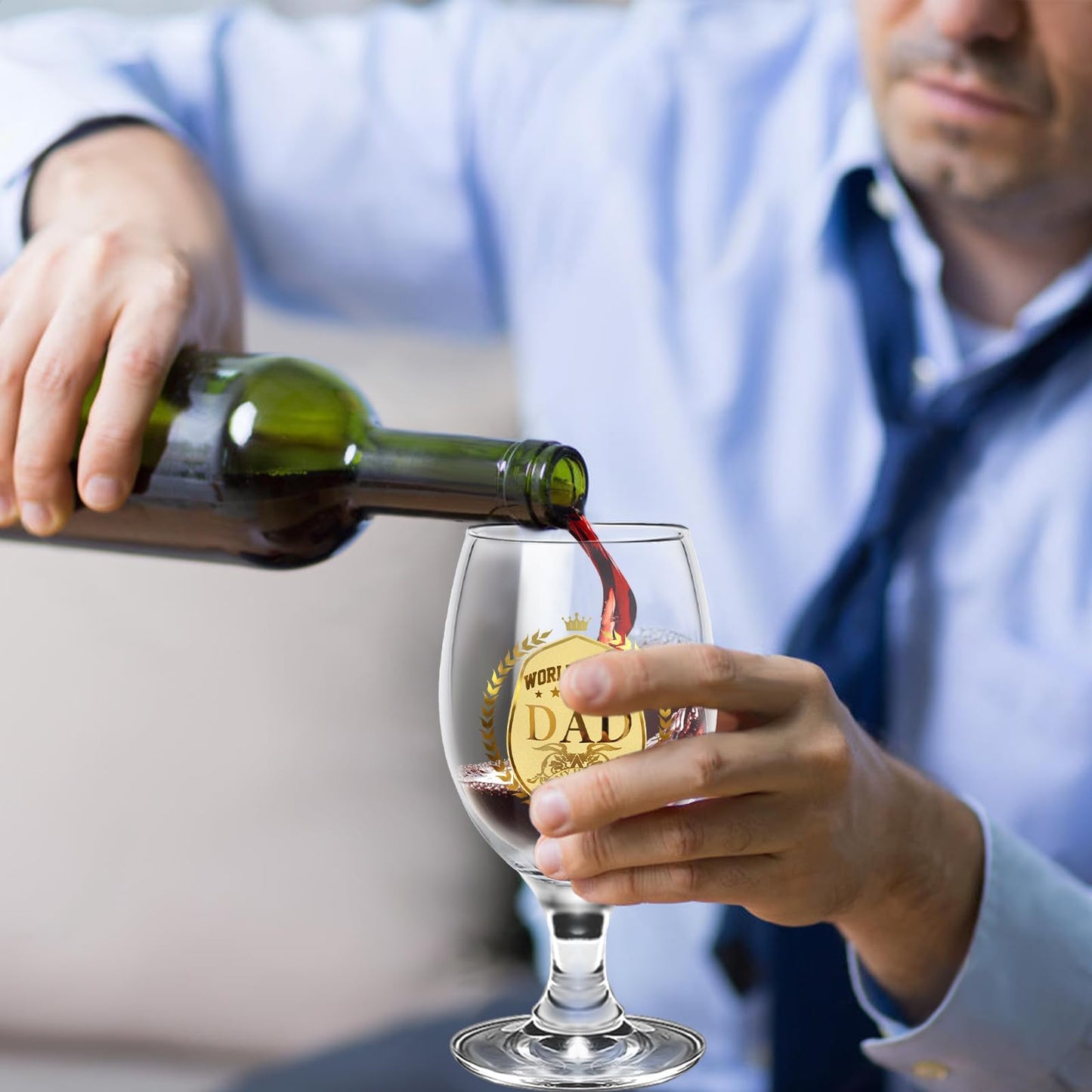 Yalucky Gifts for Dad Beer Glasses Presents for Dad Gifts from Daughter Son Father's Day Gifts Daddy Christmas Birthday Gifts for Men Dad Birthday Gifts Mens Gift Set - Medaid International