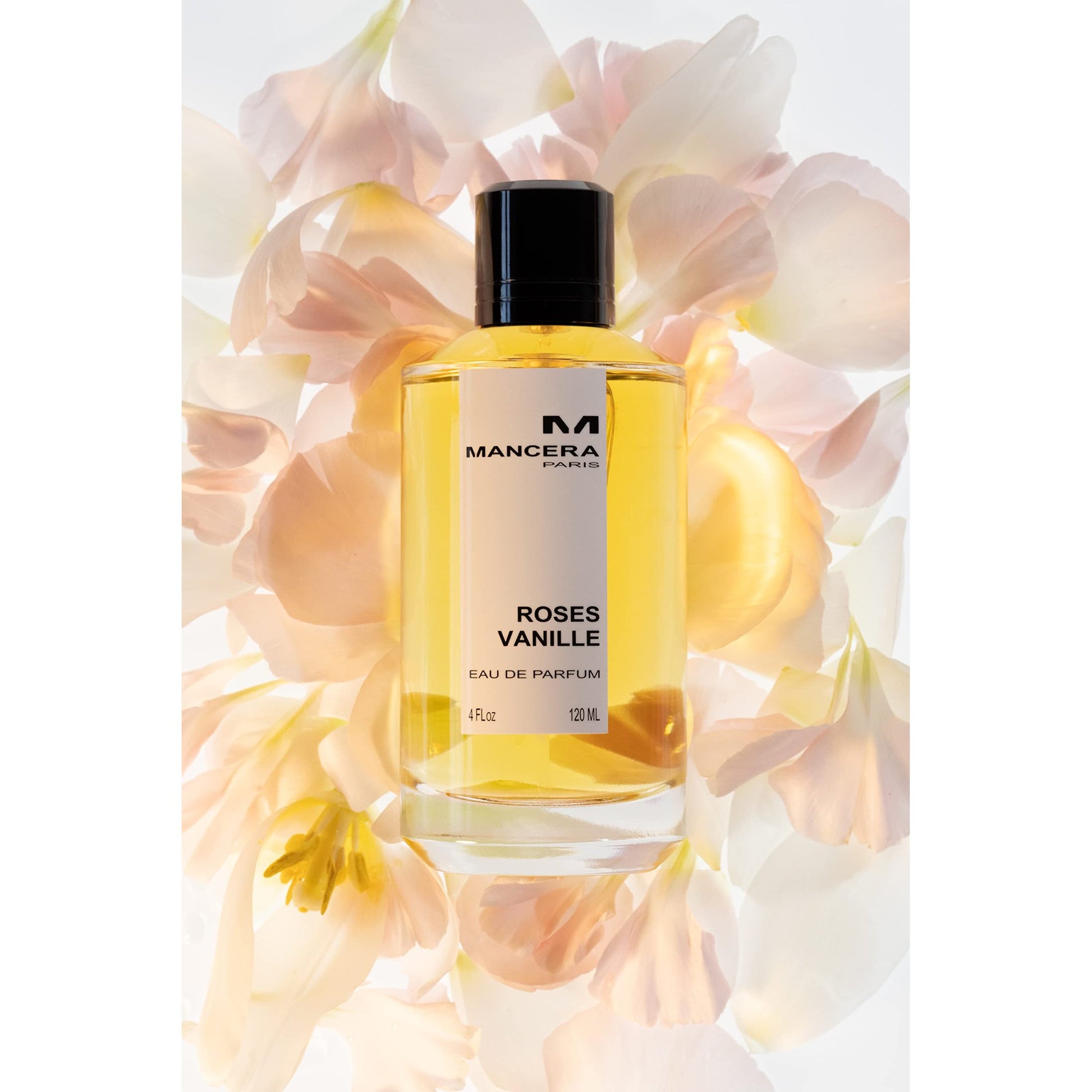MANCERA Eau de Parfum Spray, Roses Vanille, 4 Fl Oz - Medaid International