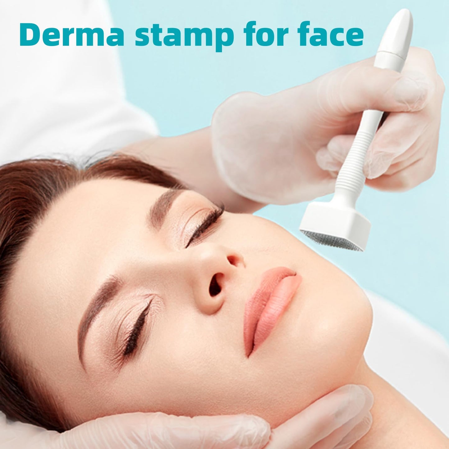 Microneedling Derma Stamp Pen, Dermastamp System, Derma Roller Alternative, At Home Skin Care Tool, 0.25mm - Medaid International