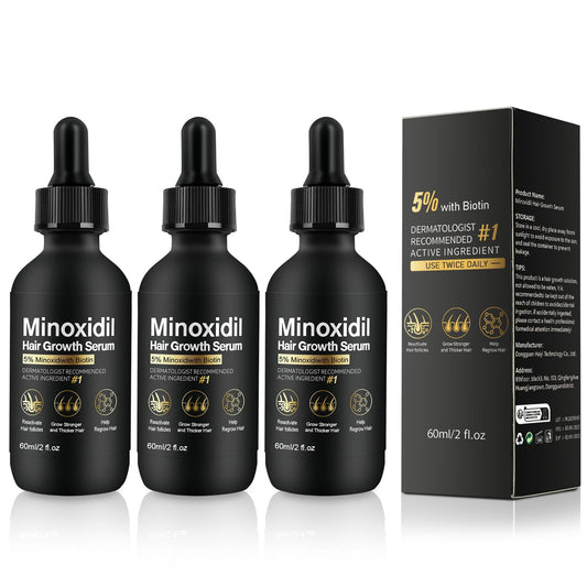 5% Minoxidil for Women Hair Growth - Hair Regrowth Treatment for Men and Women - Minoxidil Hair Growth Serum for Fuller, Thicker Hair - Medaid International