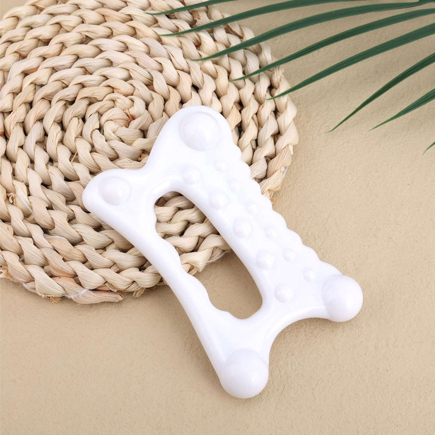Gua Sha Massage Tool, Dual Row Massage Facial & Body Gua Sha Tool Skin Tightening Korean Face Massager for Women Men - Medaid International