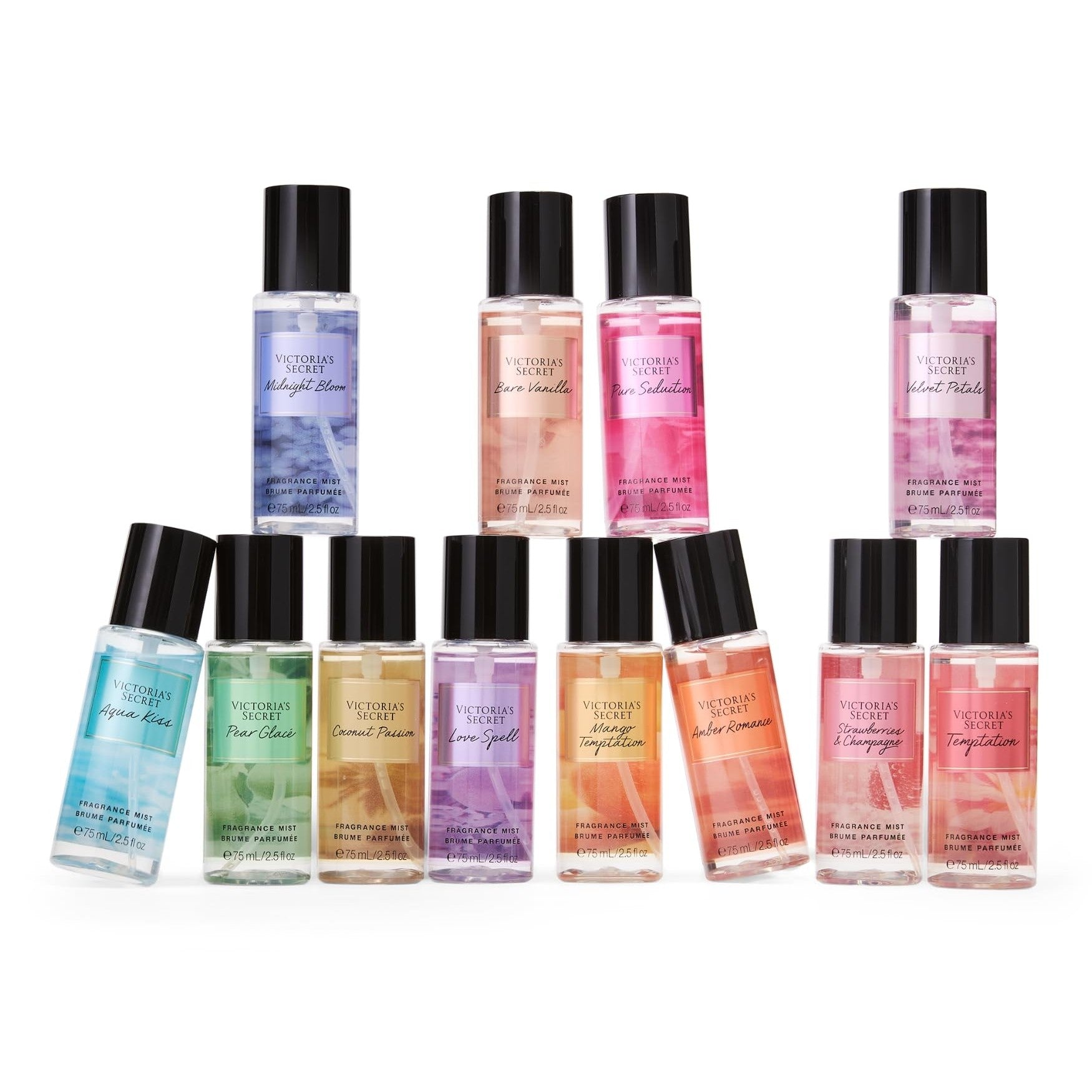 Victoria's Secret Mist Collection 12 Piece Travel Mist Gift Set - Medaid International
