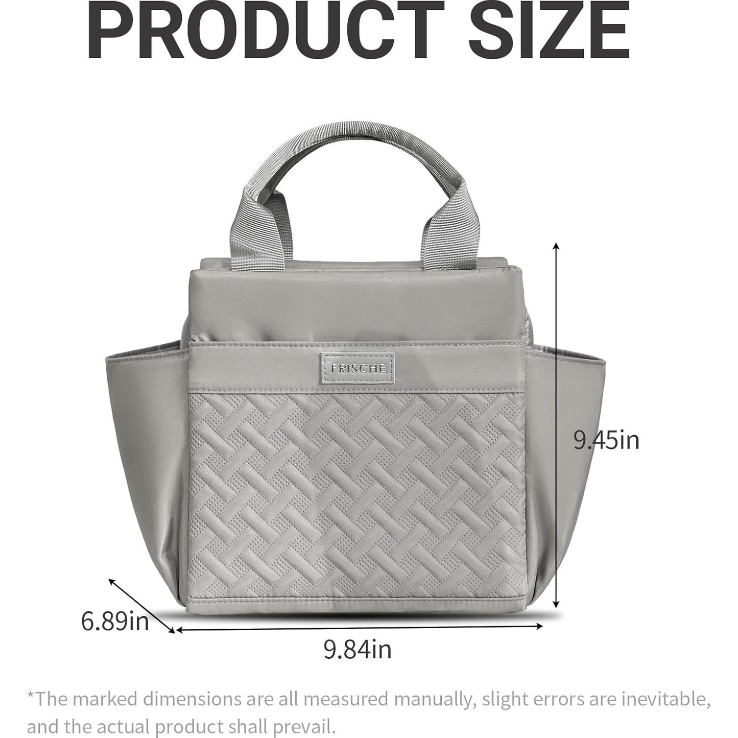 Miila Lunch Bag and Insulated Cooler Bag with Adjustable Shoulder Strap