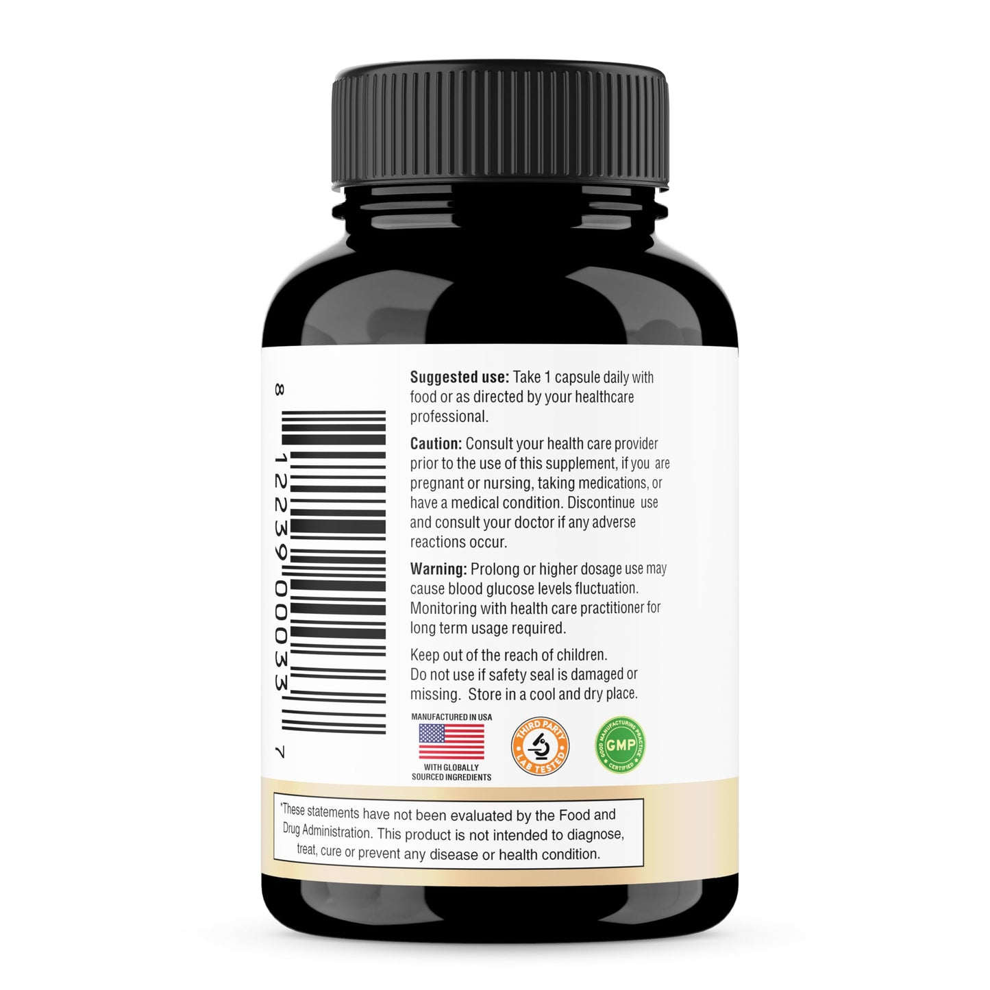Sandhu's Berberine HCL Supplement 500mg per capsule with 97% Pure Berberis Aristata Extract| 60 count| Supports Weight Management & Healthy Energy levels| Made in USA, Vegetarian, Non-GMO, Gluten Free - Medaid International