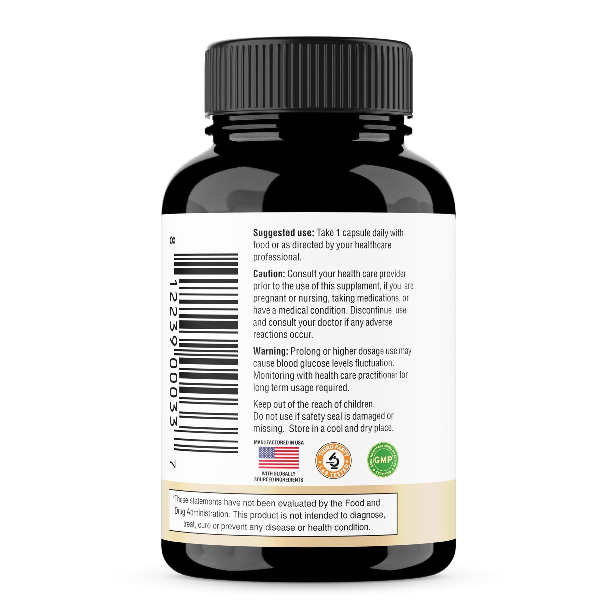 Sandhu's Berberine HCL Supplement 500mg per capsule with 97% Pure Berberis Aristata Extract| 60 count| Supports Weight Management & Healthy Energy levels| Made in USA, Vegetarian, Non-GMO, Gluten Free - Medaid International