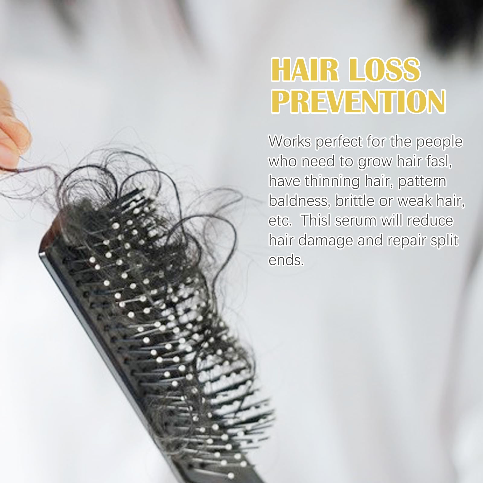 5% Minoxidil for Men and Women Hair Growth Oil with Biotin, Hair Serum for Thicker Fuller Hair, Beard Growth and Hair Regrowth Treatment for Hair Loss - Medaid International