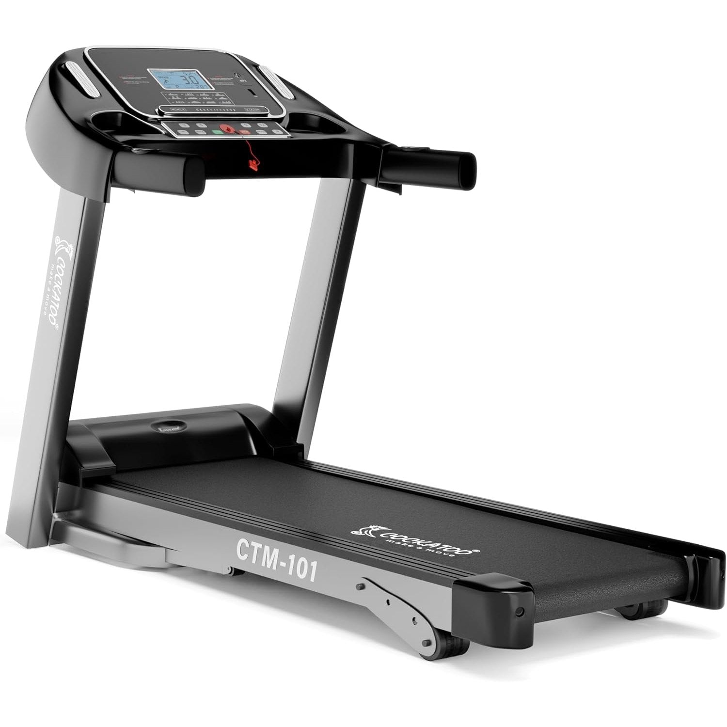 Cockatoo CTM-05 3HP Peak DC Motorized Treadmill for Home, with