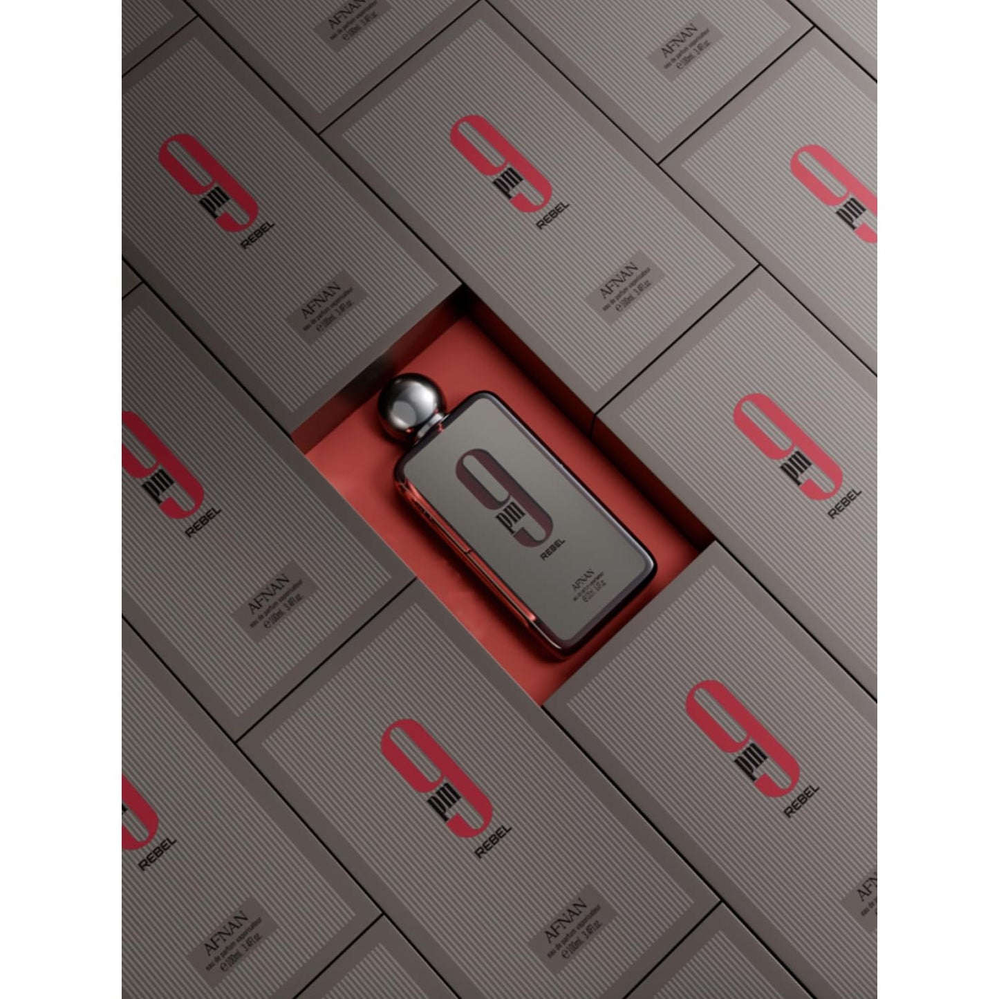 Afnan 9 PM Rebel Unisex Eau De Parfum, 3.4 Fl. Oz - Medaid International