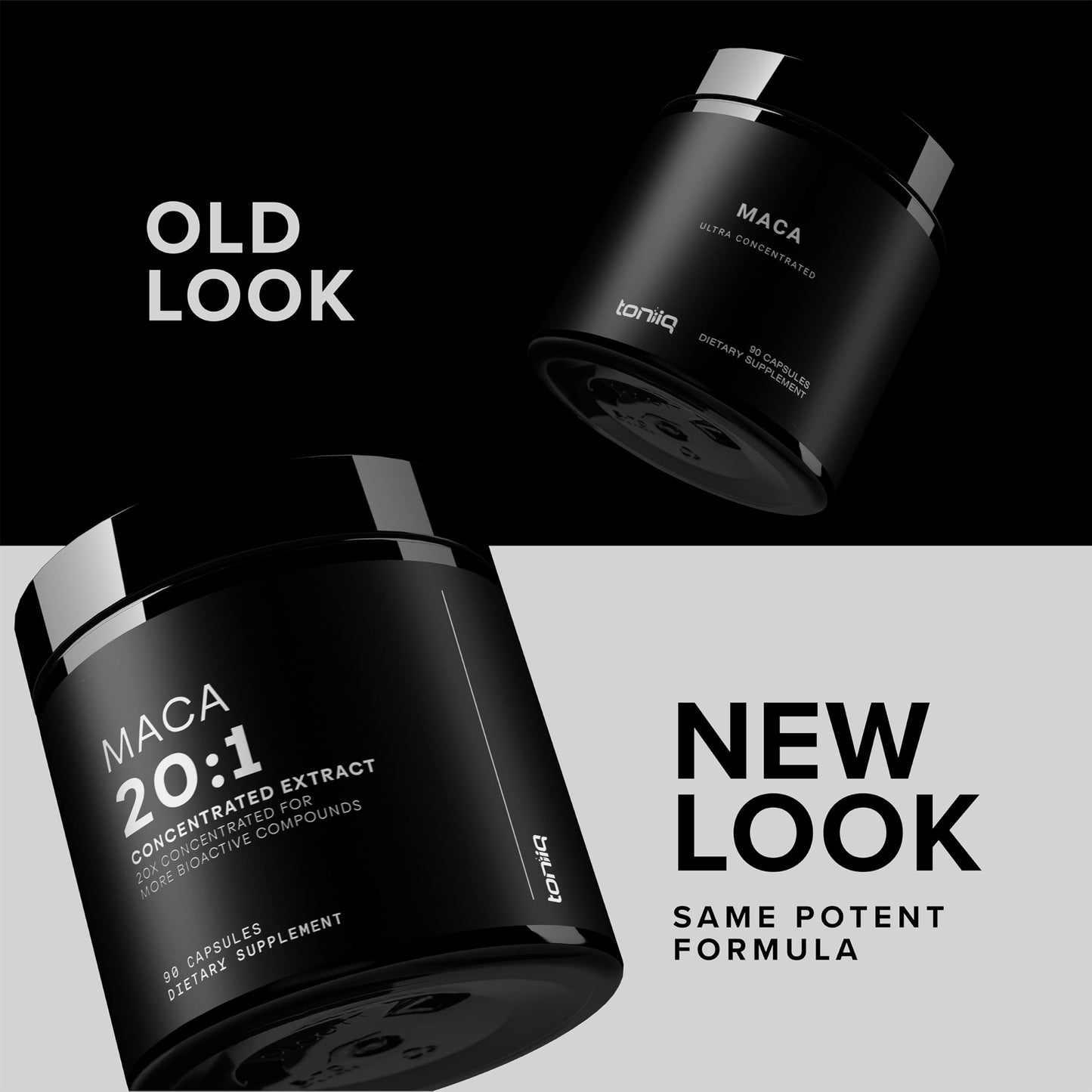 Maca Root - Ultra High Potency 20:1 Extract - Black, Red and Yellow Maca Complex - Single Origin, Wildcrafted & Highly Concentrated - Third-Party Lab Tested - 90 Capsules - Medaid International