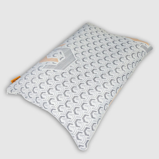 360 Hybrid Pillow® – Cervical Neck Pillow for Pain Relief | Ergonomic & Adjustable for Back, Side, Stomach Sleepers, Contoured Neck Roll, Shoulder Loft, Queen Size 29"x19", Patented Orthopedic Comfort - Medaid International