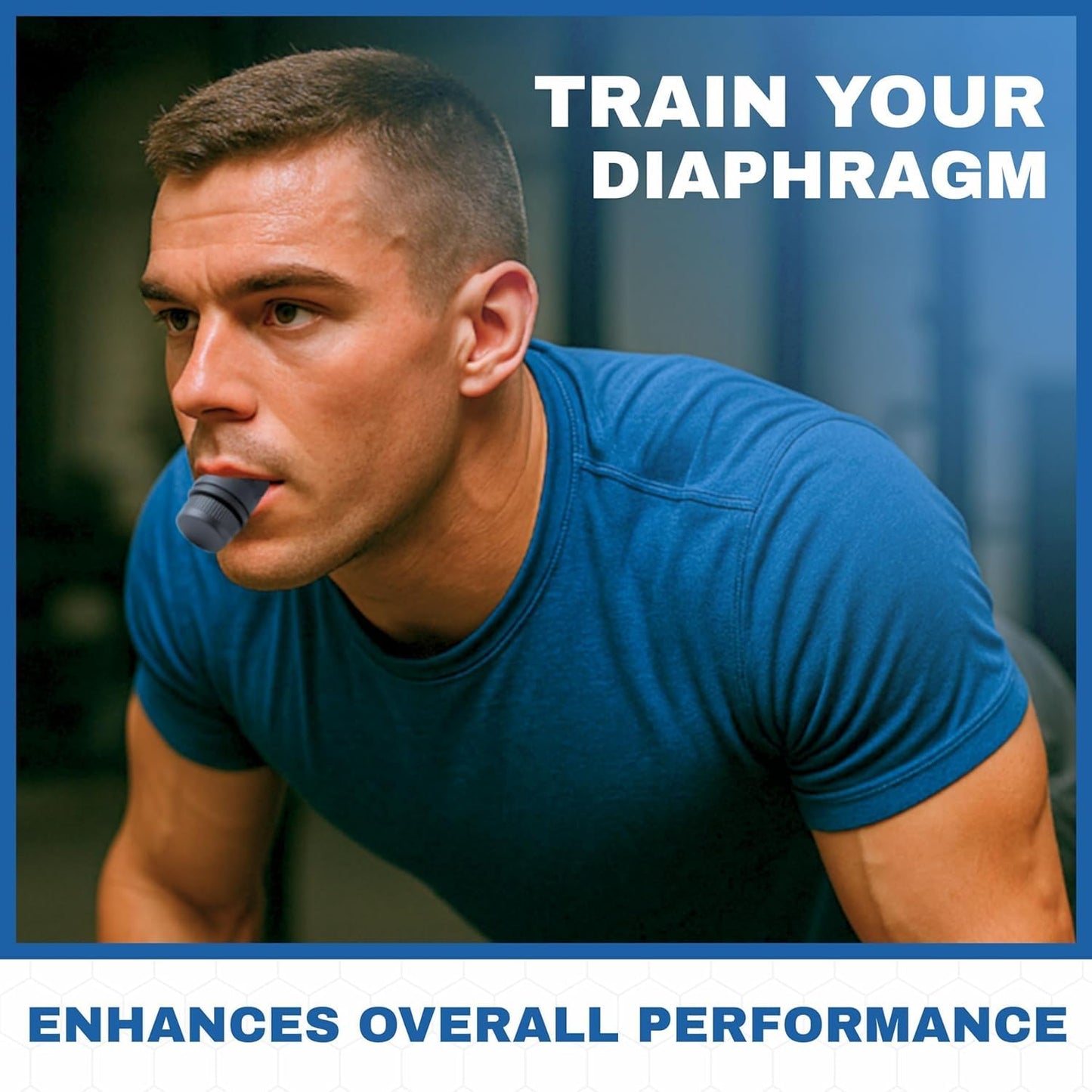 Compact Breathing Exercise Device for Lungs Made in USA Respiratory Lung Exerciser Device with Adjustable Valve - Diaphragm & Core Trainer Device for Athletes o2 Portable Breathing Trainer - Medaid International