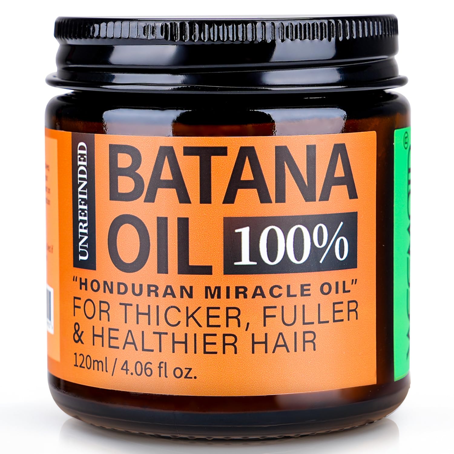 Batana Oil for Hair Growth Dr Sebi, 100% Raw Organic Batana Hair Mask from Honduras, Wild Growth Hair Oil, Scalp Oil Promotes Hair Thickness, Prevents Loss for Men & Women, 4.06 fl oz (1 Pack) - Medaid International