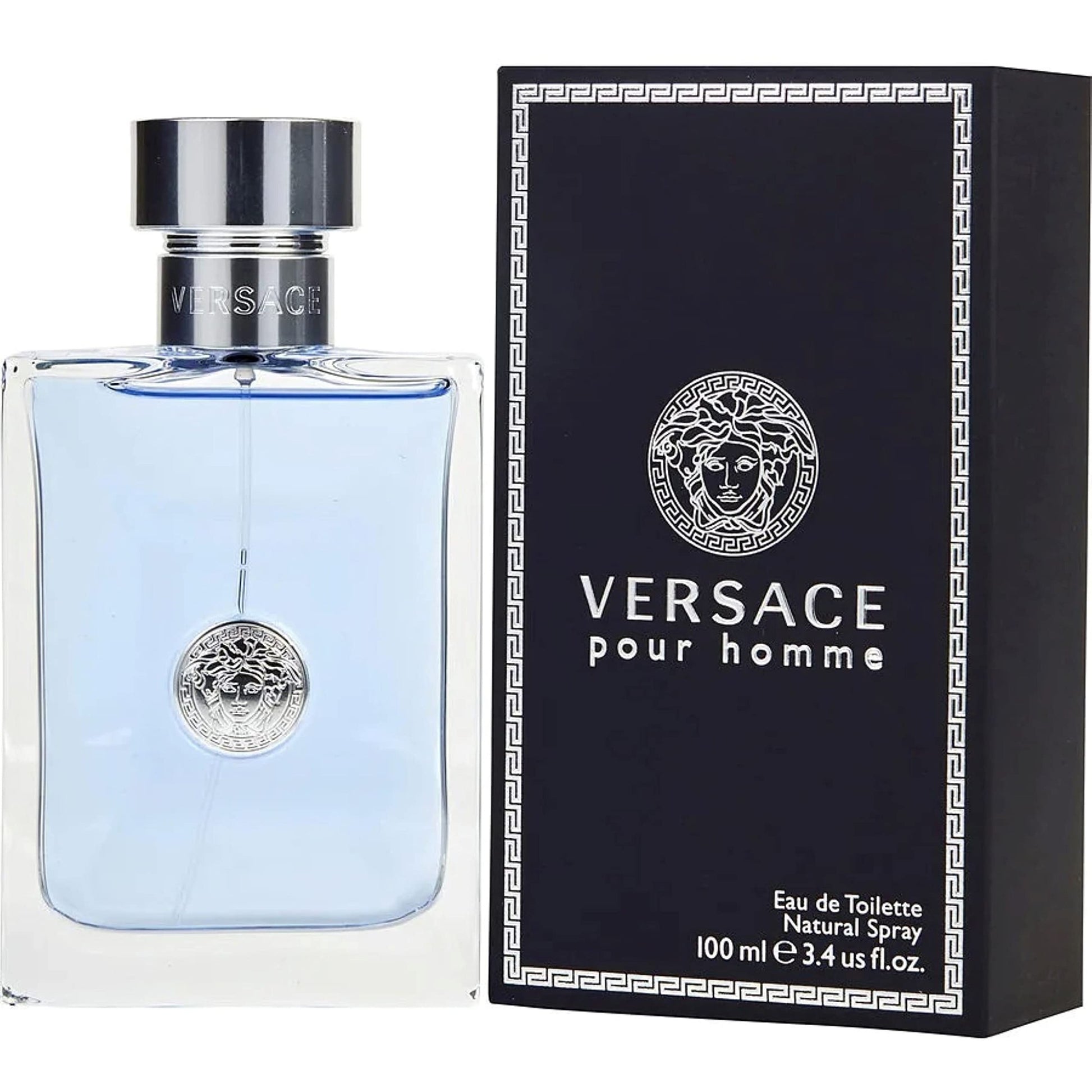 Versace Pour Homme for Men 3.4 oz Eau de Toilette Spray - Medaid International