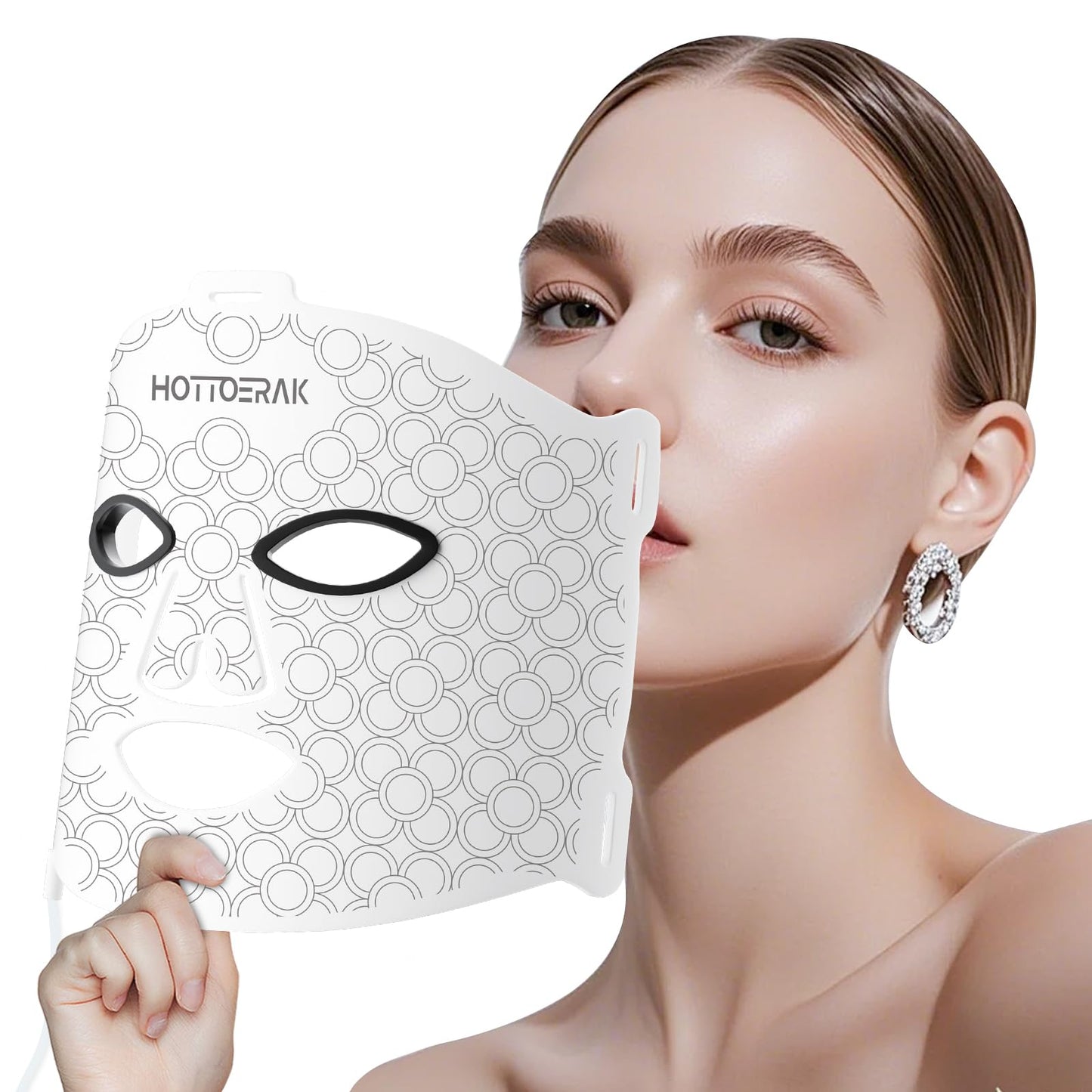 Hottoerak Red Light for Face, 660nm Red Light and 850nm Near Infrared LED Face Light with Dual Driver Option, Suitable for Travel and Home Use - Medaid International