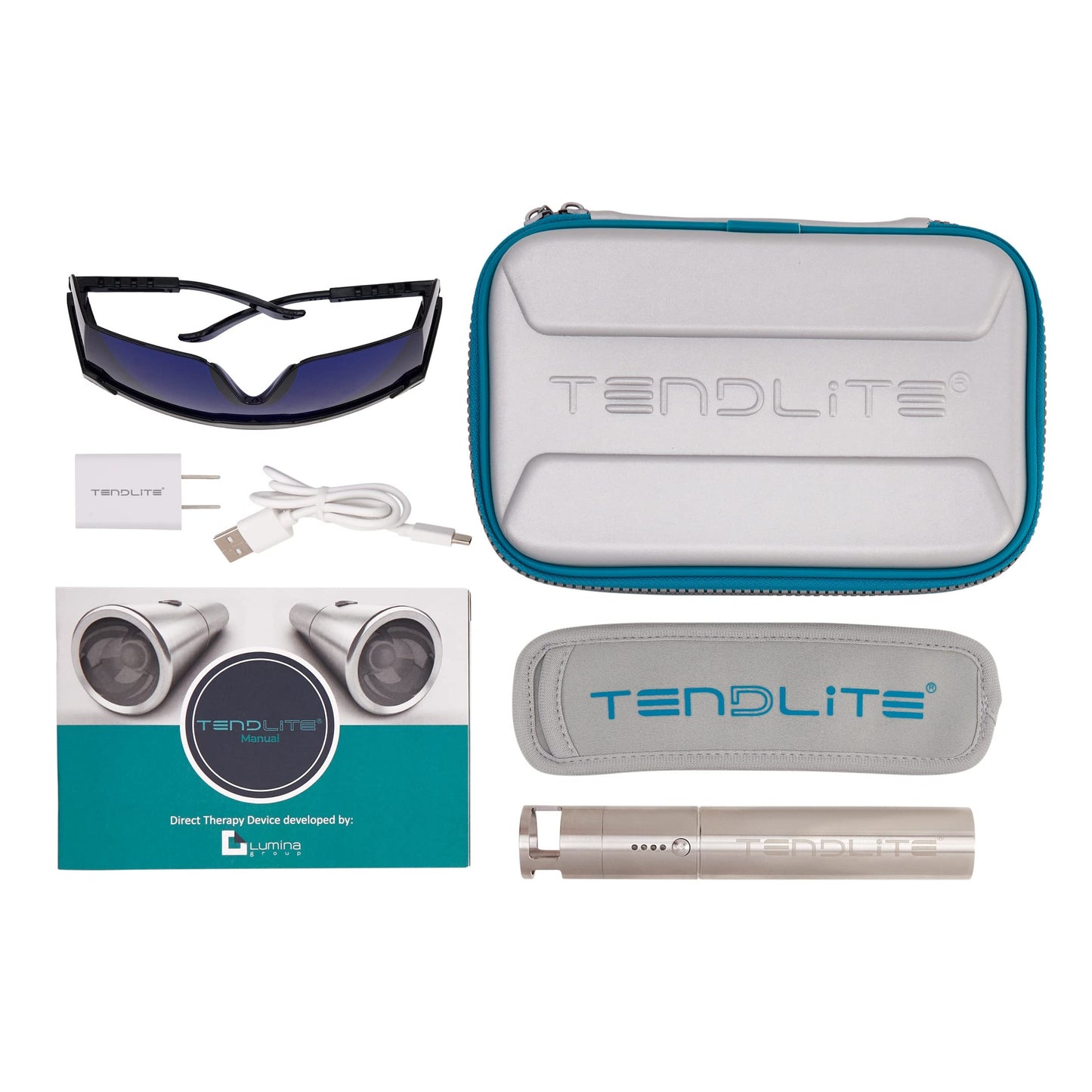 DEEP RED/NIR – Tendlite Pro – Deep Tissue Red & Near Infrared Light Therapy Device 660nm & 850nm for Arthritis, Joint Pain Relief & Muscle Recovery | Professional-Grade for Home Use - Medaid International