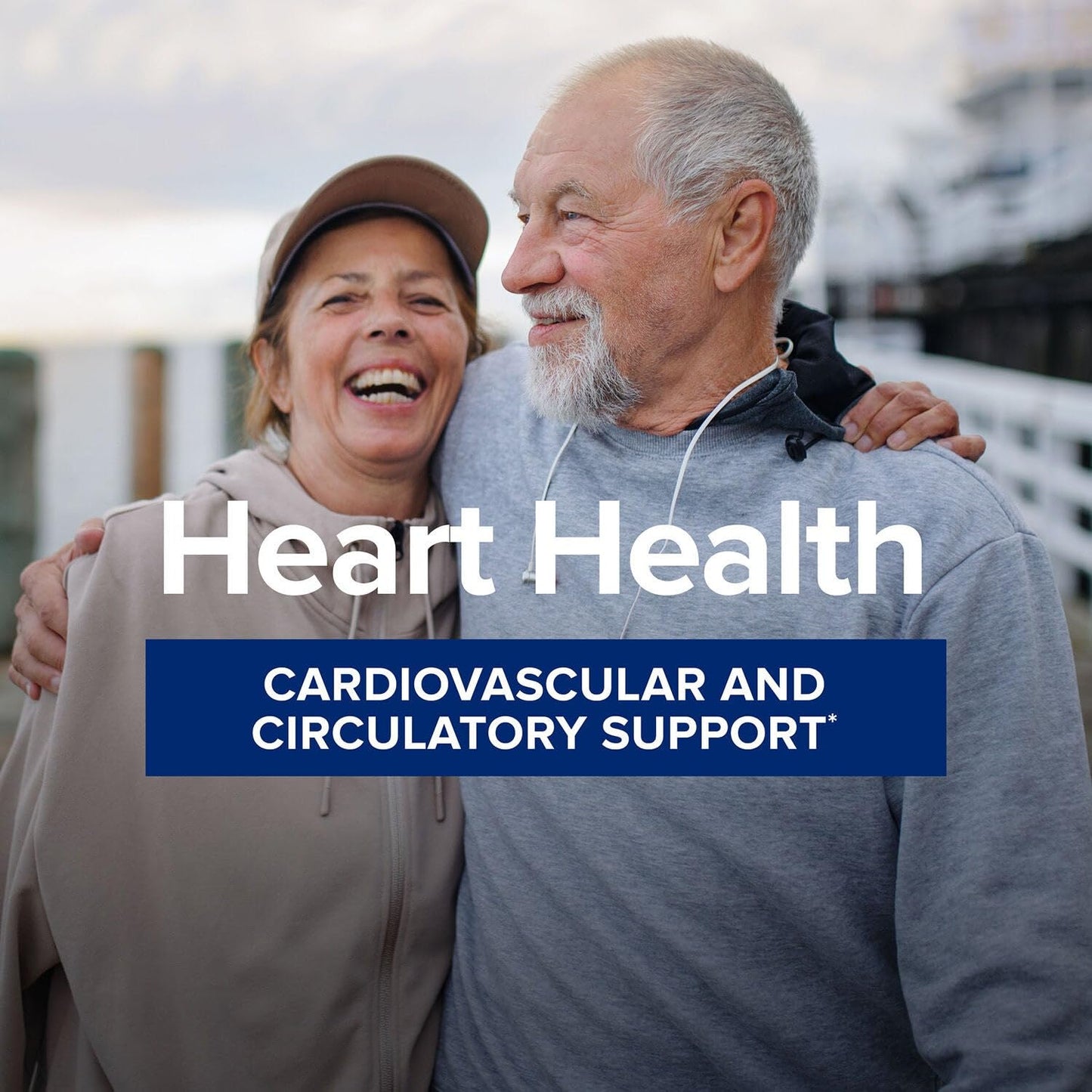 GNC Triple Strength Fish Oil Plus CoQ10 Omega 3 Supplement, 1000mg EPA and DHA, 100mg CoQ10, Heart and Circulatory Health, Plus Skin, Joint, Brain, and Eye, Coated to Control Fishy Burps, 30 Servings - Medaid International