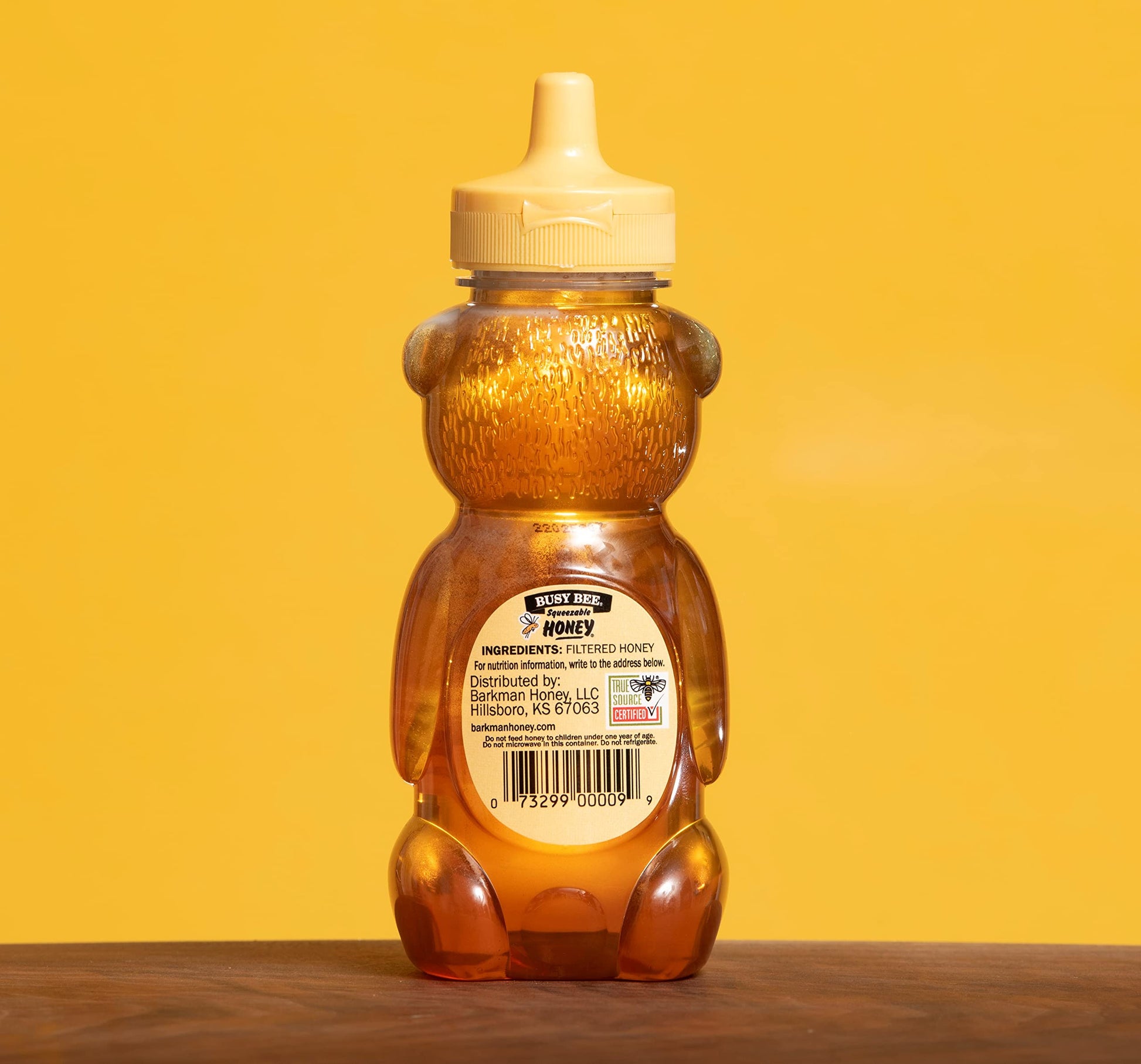 Busy Bee Honey, Grade A, Filtered, Pack of 3 Honey Bears (12 OZ each) - Medaid International