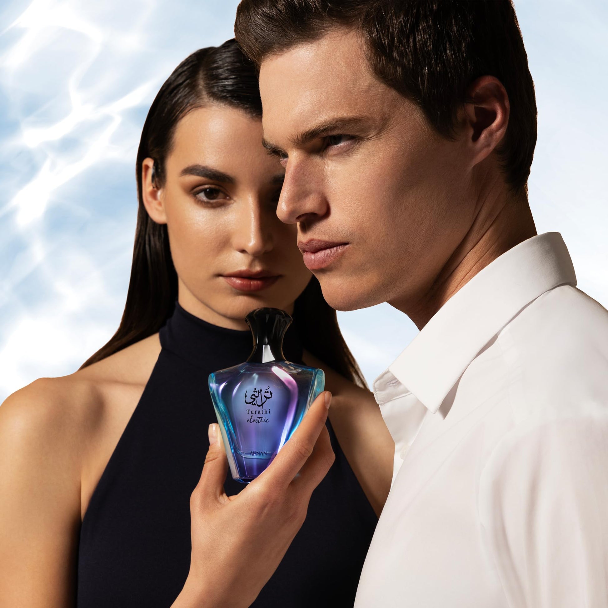 Afnan Turathi Electric Unisex Eau de Parfum, 3.0 Fl. Oz - Medaid International
