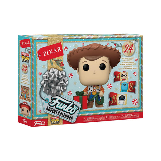 Funko Pop! Advent Calendar: Pixar - Disney Pixar - 24 Days of Surprises - Collectible Vinyl Mini Figures - Mystery Box - Gift Idea - Holiday Present for Girls, Boys & Kids - Christmas Countdown - Medaid International