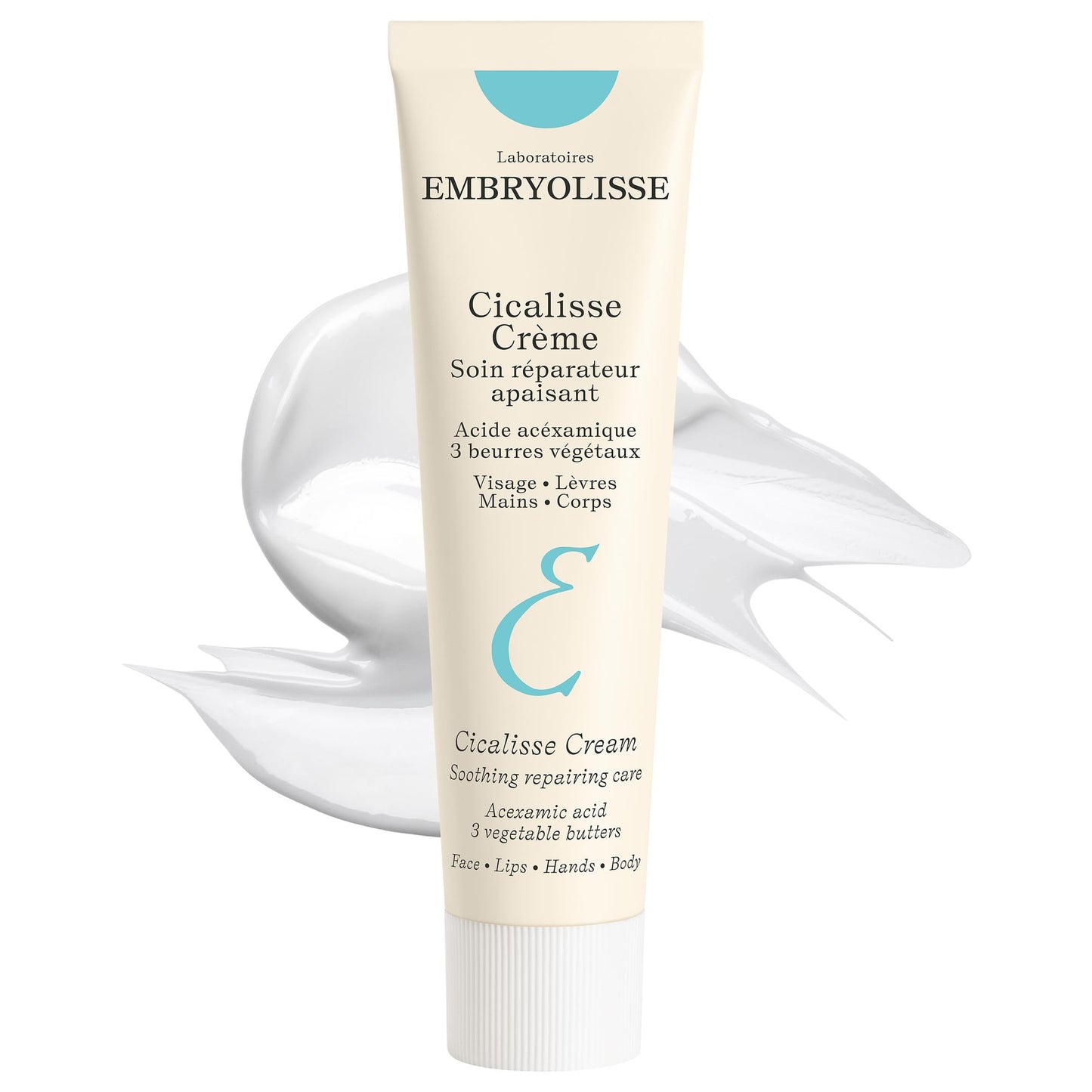 Embryolisse Cicalisse Face Cream. Moisturizer with Hyaluronic Acid that Accelerates Skin's Restoration Process - Daily Skin Care for Face, Body and Lips, All Skin Types - 1.35 Fl Oz - Medaid International