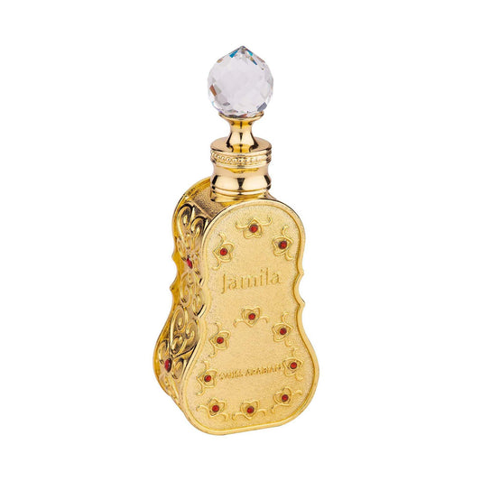 Swiss Arabian Jamila - Luxury Products From Dubai - Long Lasting And Addictive Personal Perfume Oil Fragrance - A Seductive Signature Aroma - 0.5 Oz - Medaid International