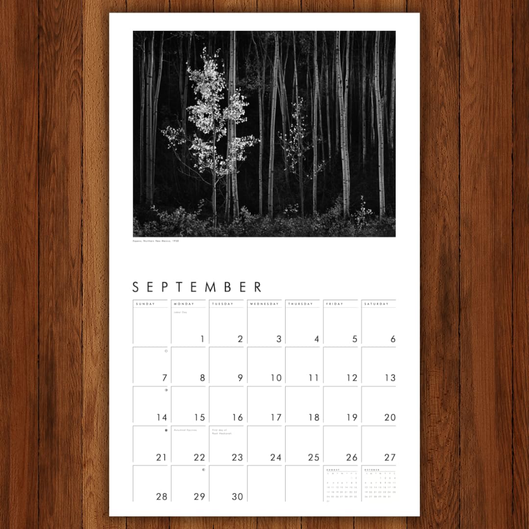 Ansel Adams 2025 Wall Calendar: Authorized Edition: 13-Month Nature Photography Collection (Monthly Calendar) - Medaid International