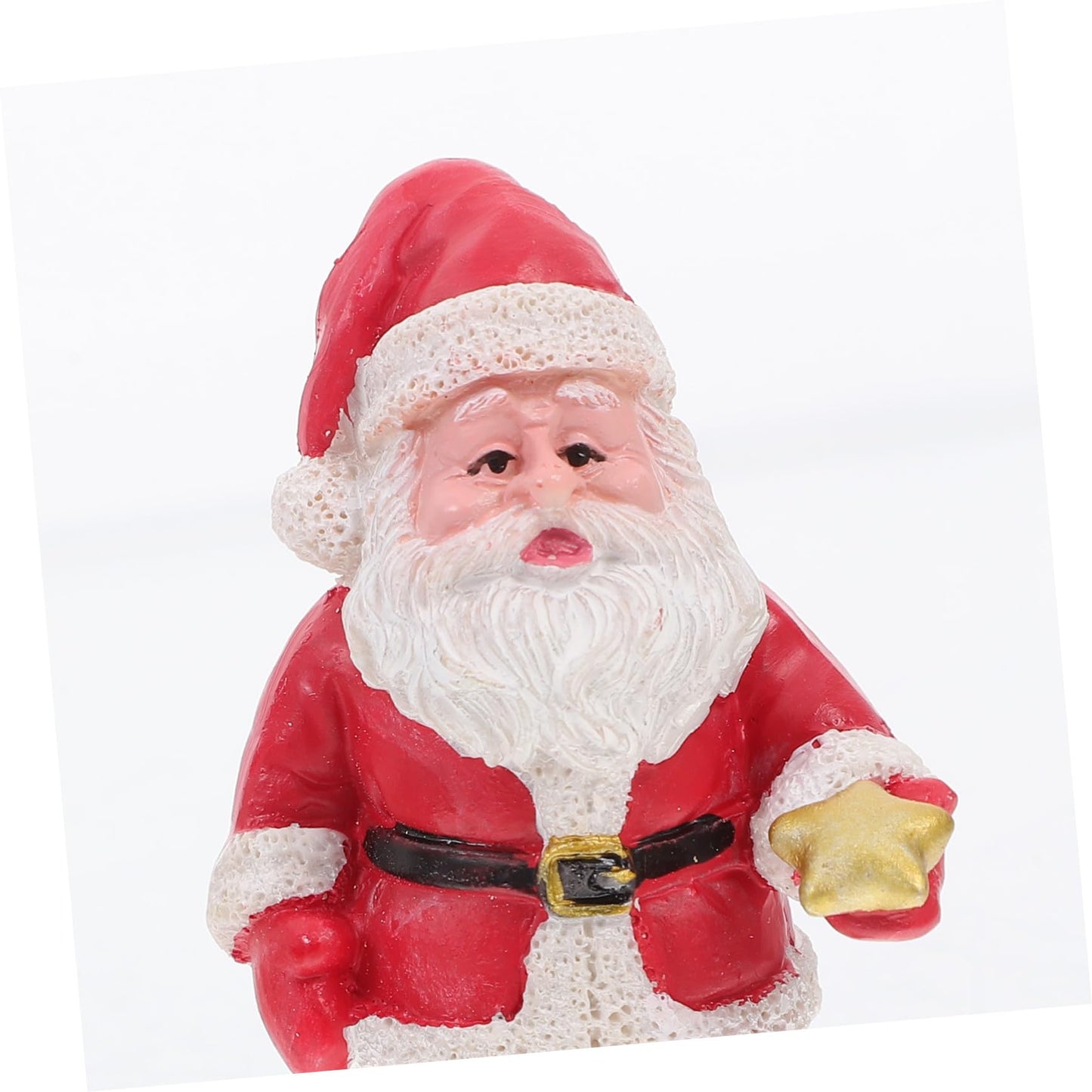 Resin Christmas Ornaments Mini Santa Claus Figurines Gnome Christmas Decor Xmas Accessory Christmas Elements Figure Resin Decor - Medaid International