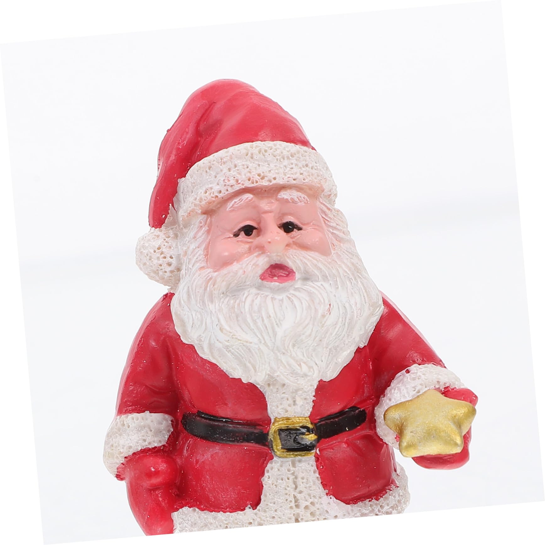 Resin Christmas Ornaments Mini Santa Claus Figurines Gnome Christmas Decor Xmas Accessory Christmas Elements Figure Resin Decor - Medaid International