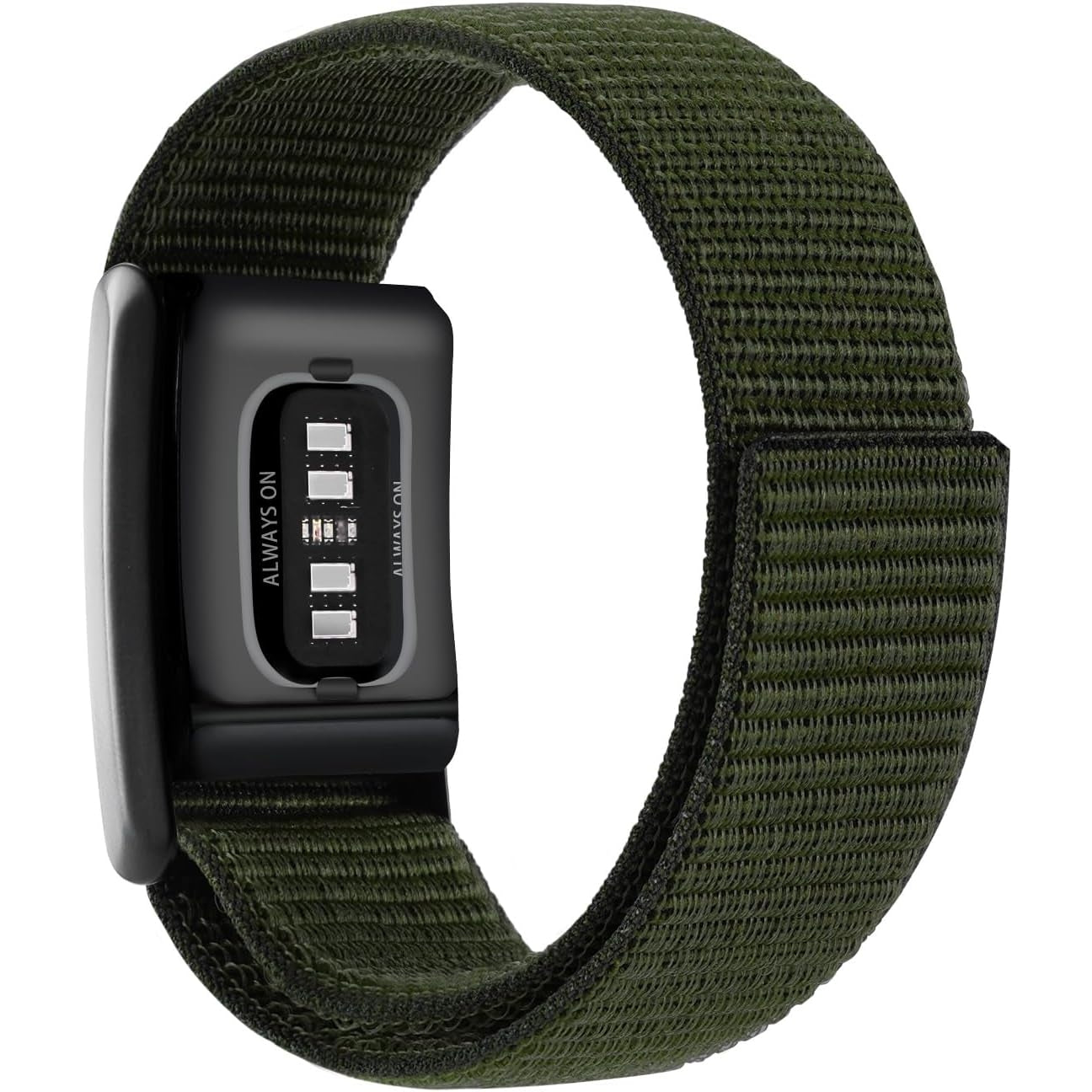 Nylon Loop Compatible with Whoop Band Strap Replacement, Hook and Loop Breathable Adjustable Strap for Whoop 4.0 Tracker Accessory - Medaid