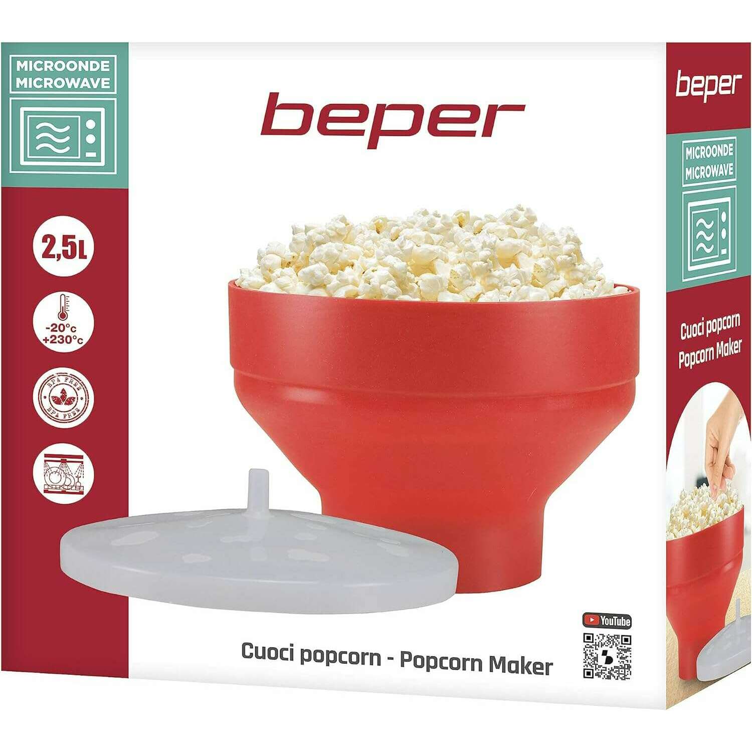 Microwave Popcorn Maker - Medaid International