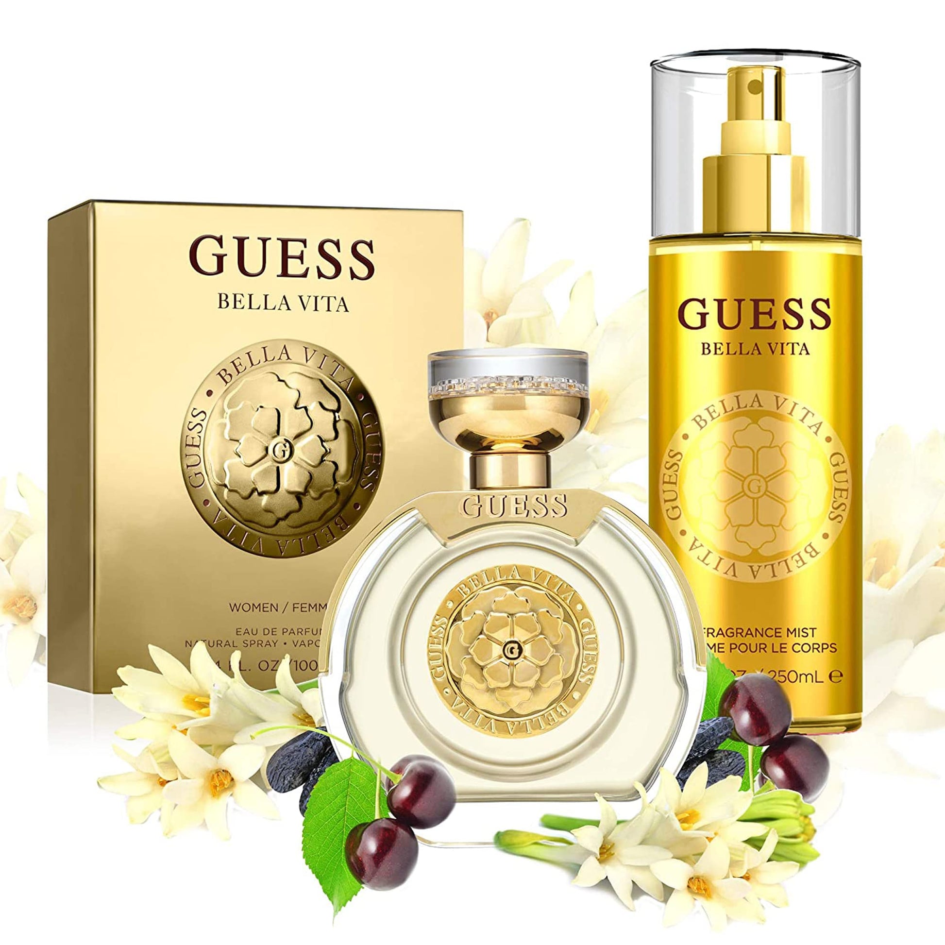 GUESS Bella Vita Eau de Parfum Perfume Spray For Women, 3.4 Fl. Oz. - Medaid International