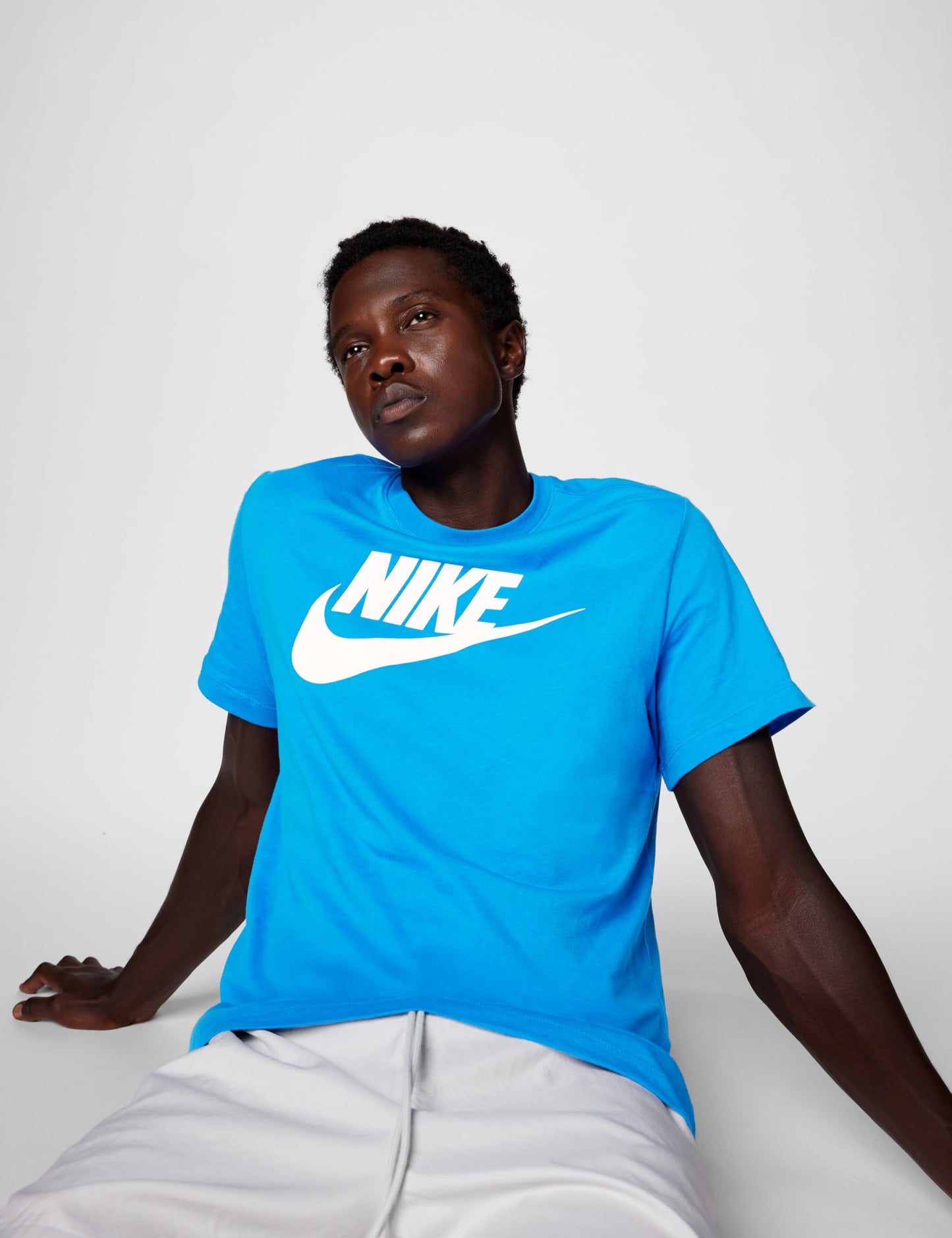 Nike Men's Sportswear Icon T-Shirt, Light Photo Blue, XX-Large - Medaid International