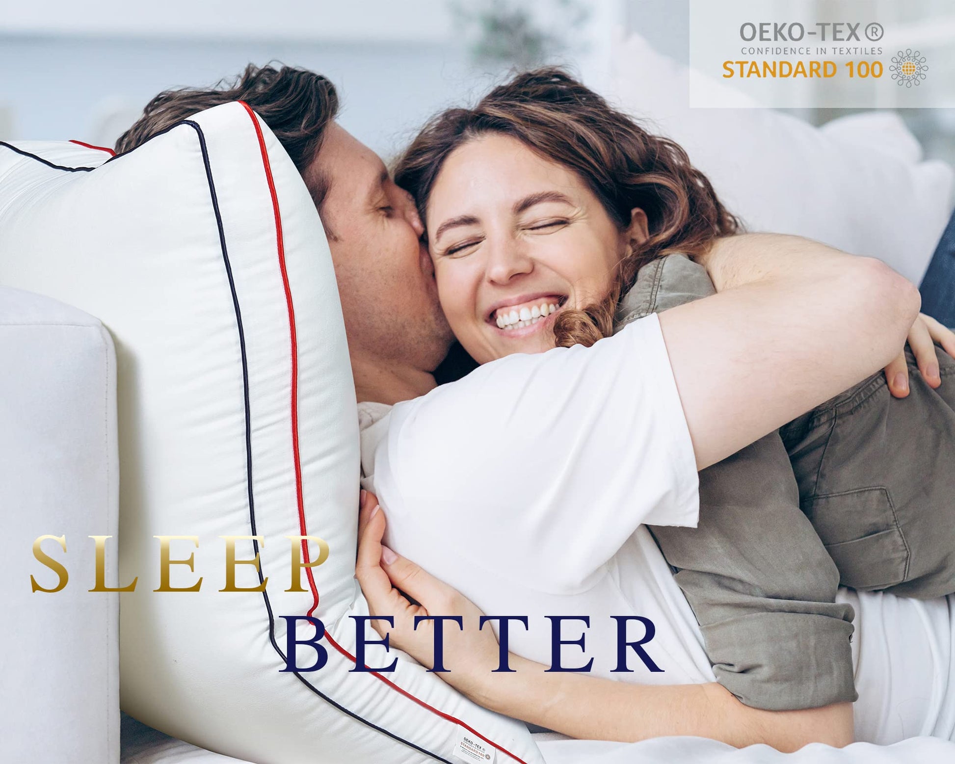 Bedufsar Bed Pillows for Sleeping, Queen Size Pillows Hotel Quality Set of 2, Firm and Supportive Gusseted Pillows for Side and Back Sleepers, Cooling Down Alternative Fluffy Soft Pillow (20x30 in) - Medaid International