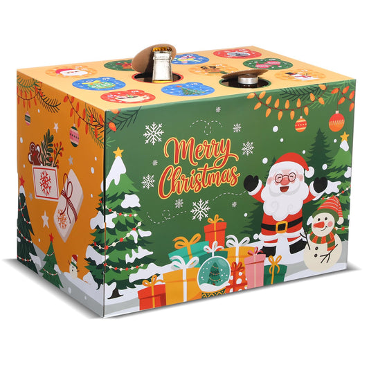 AmazingSpark 12 Days Christmas Empty Advent Calendar to Fill, Advent Countdown Gift Box DIY 2026 Christmas Calendar Cardboard Number Boxes for Wrap Gift Xmas Holiday Decoration - Medaid International