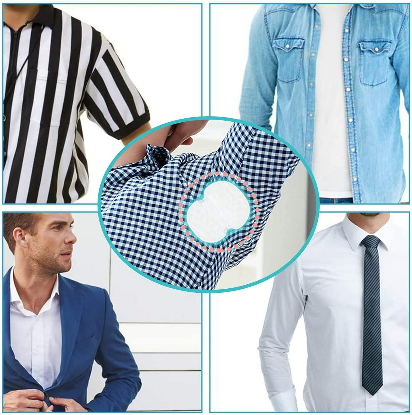 Disposable Underarm Sweat Pads, Odor-Blocking Protection - Medaid International