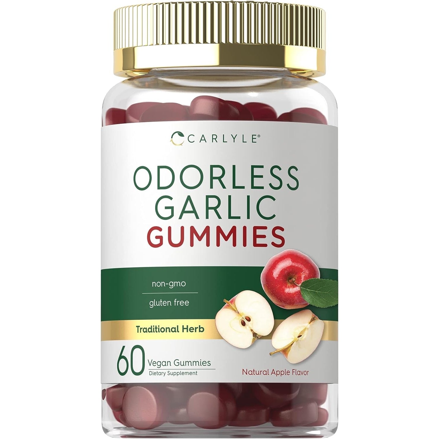 Carlyle Odorless Garlic Gummies - 60 count - Medaid - Lebanon