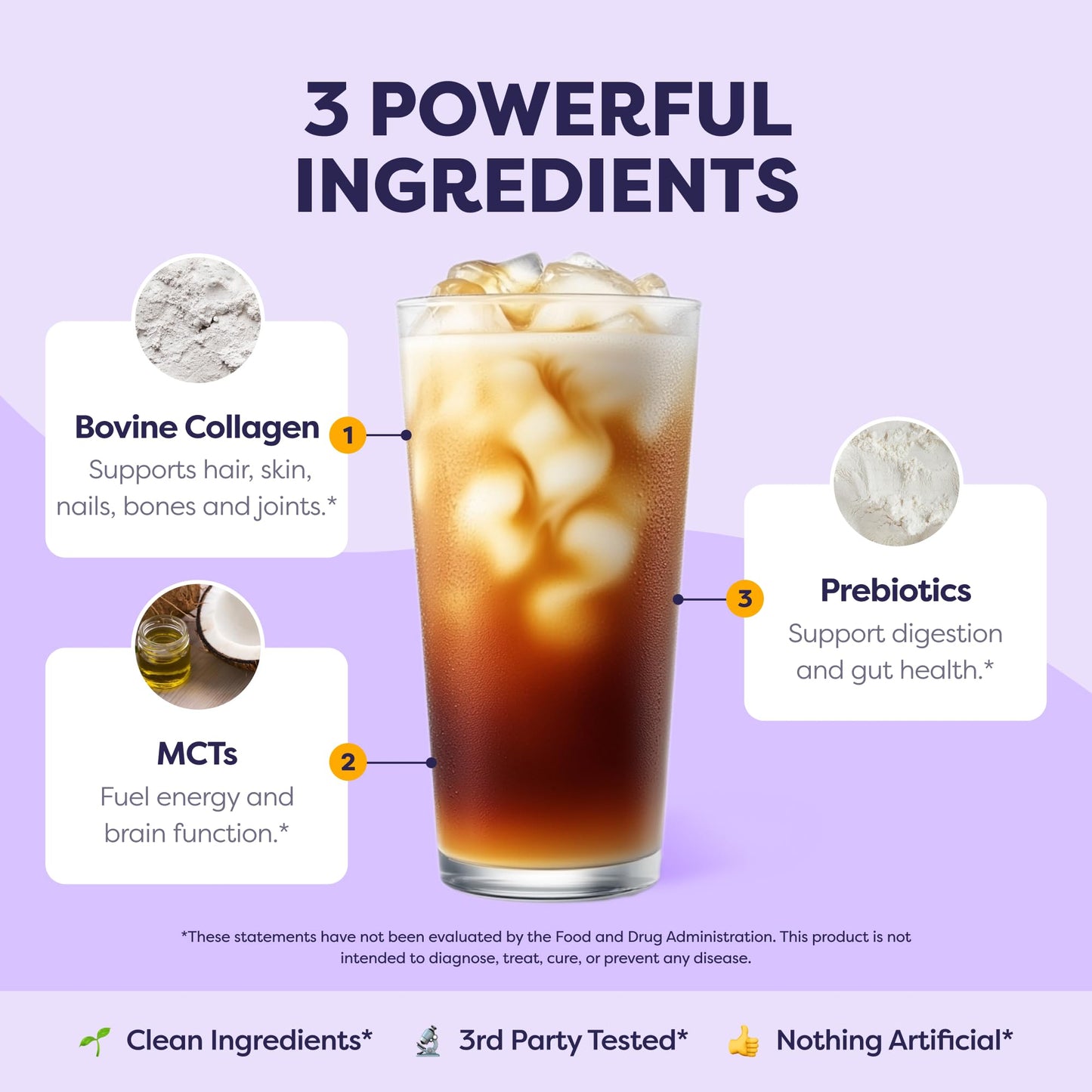 Collagen Protein Coffee Creamer Sweet Cream - Made with Grass Fed Pasture Raised Collagen - Hair, Skin & Nail support with Energy-Boosting MCTs, Keto Friendly, Lactose Free & Gluten Free, 0g of Sugar, 11g of Protein - Medaid International