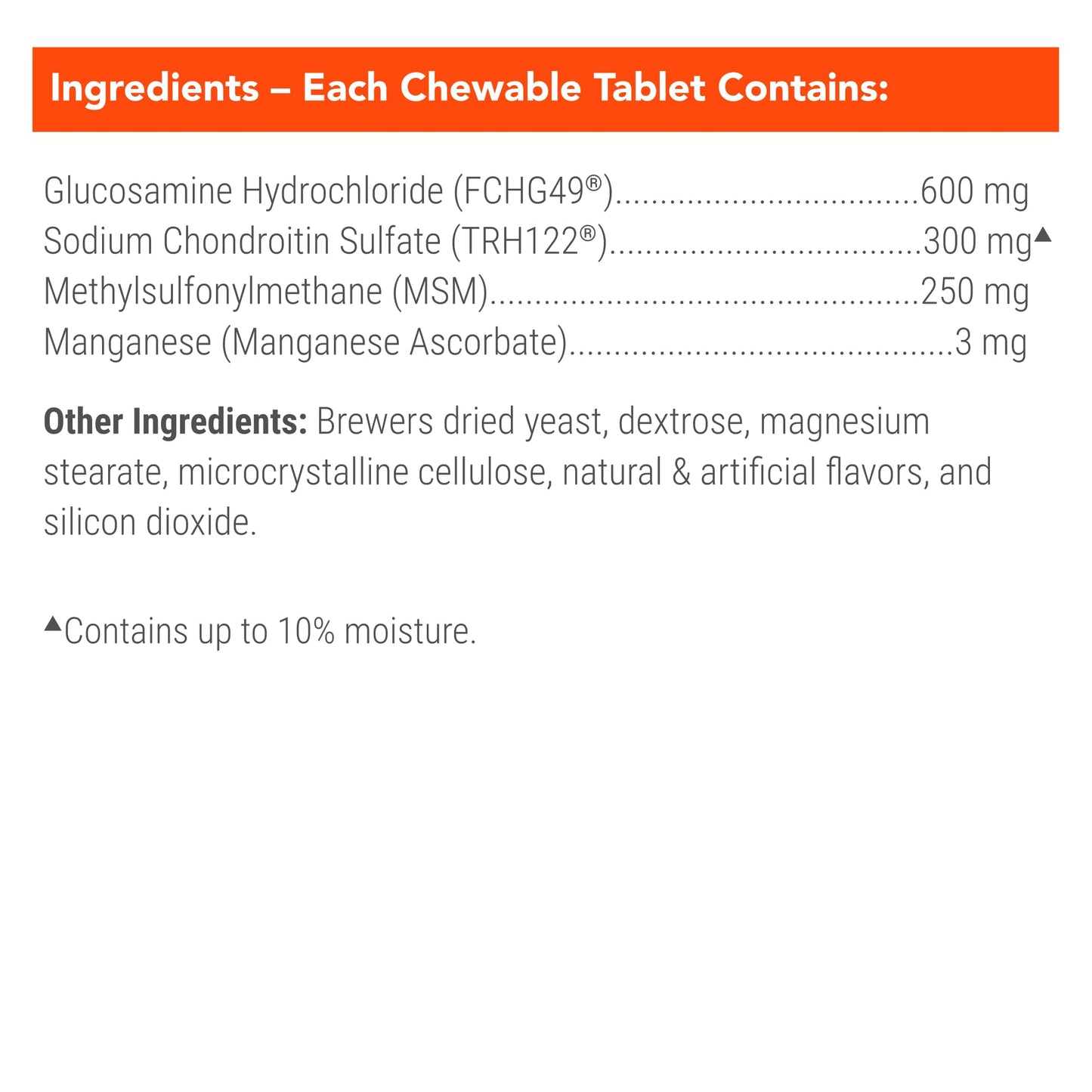 Nutramax Cosequin for Dogs Joint Health Supplement, Contains Glucosamine for Dogs, Plus Chondroitin and MSM, Supports Healthy Joints, For All Breeds and Sizes, Chewable Tablets, 132 Count - Medaid International