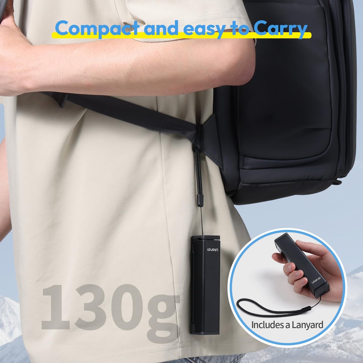 ULANZI SK-20 Travel Essentials Airplane Phone Holder, Phone Tripod 360° Rotation,Travel Must Have Handsfree Cellphone Stand for Desk,Flight Essential Universal Adjustable Stand for Train Table - Medaid International