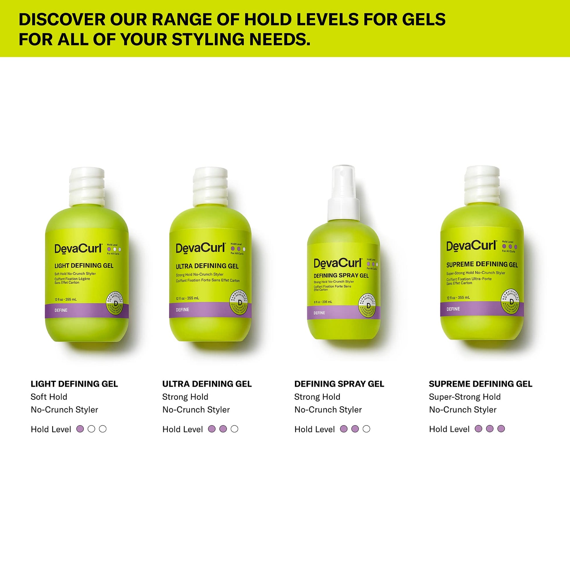 DevaCurl Light Defining Gel Soft Hold No-Crunch Styler, Bright Breeze, 32 fl. oz. - Medaid International