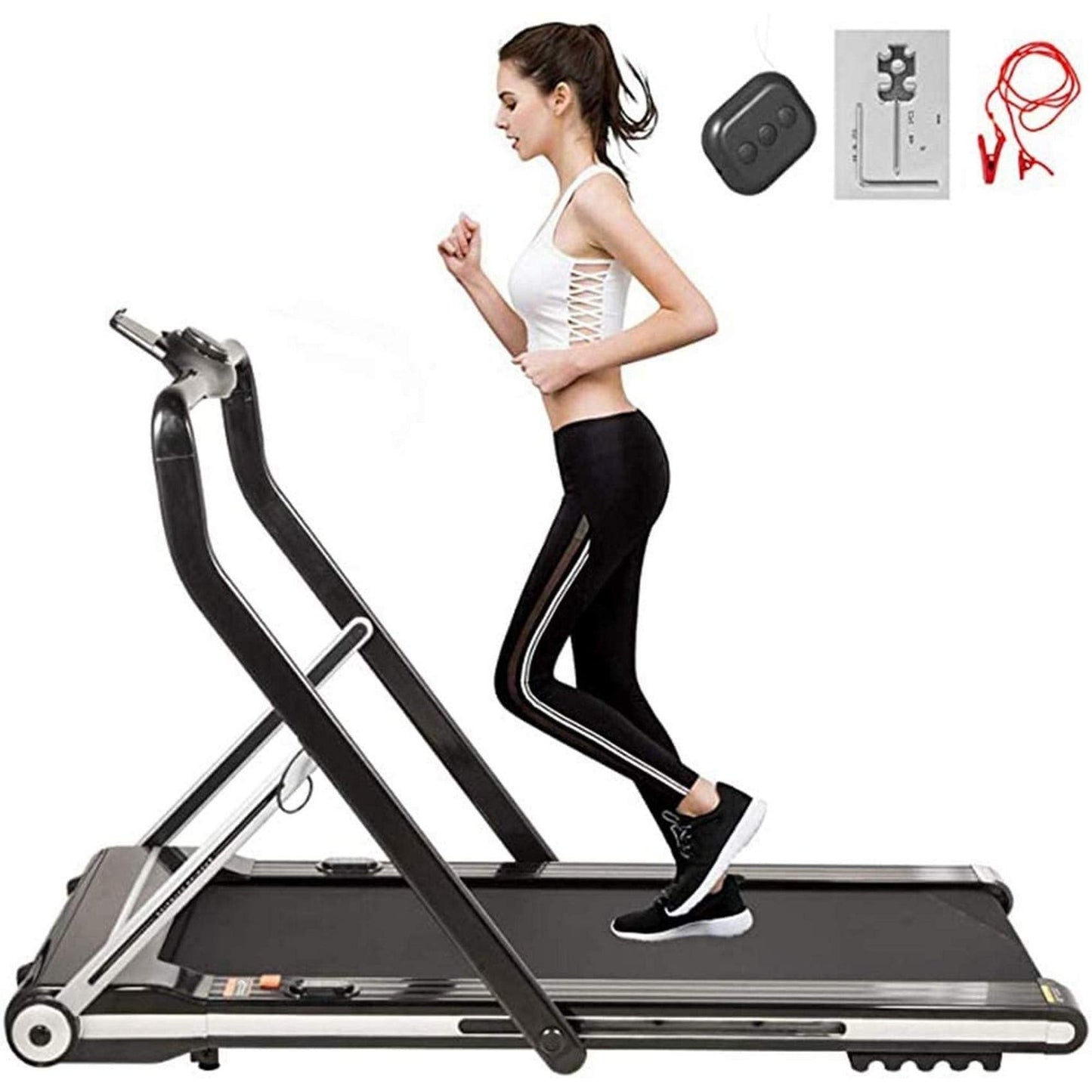 Fitness Walking Machine App Control Gym Equipment Wireless Foldable ElectricTreadmills Pad For Home Use Leunlee - Medaid International
