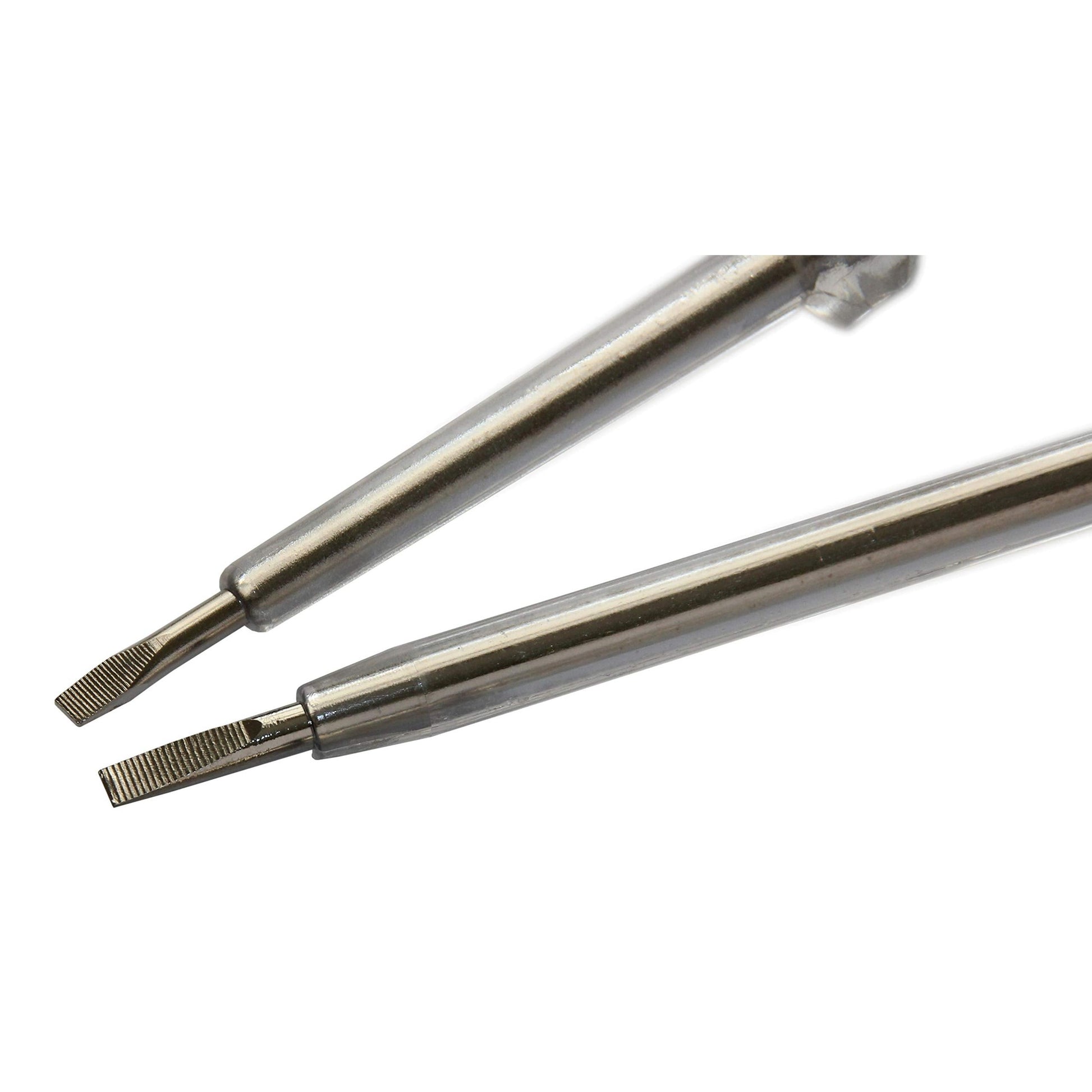 H+H 45200 45500 VDE Standard Tester 45200/45500 Voltage Tester/Phase Tester Set up to 250 V 4 Pieces (2X 45200 / 2X 45500) GS Tested 0680 Made in Germany, Transparent/red, 2X 140 mm / 2X 190 mm - Medaid International