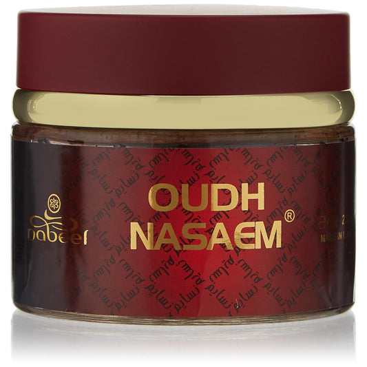Oudh Nasaem 60gm | 1 Pack | Bakhoor بخور | Beautiful Ever-Lasting Fragrance Evoking Aroma from The East | by Nabeel Perfumes - Medaid International