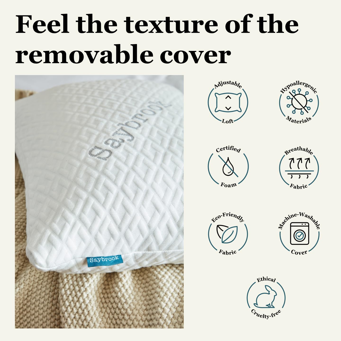 Saybrook Adjustable Pillow - Medaid International