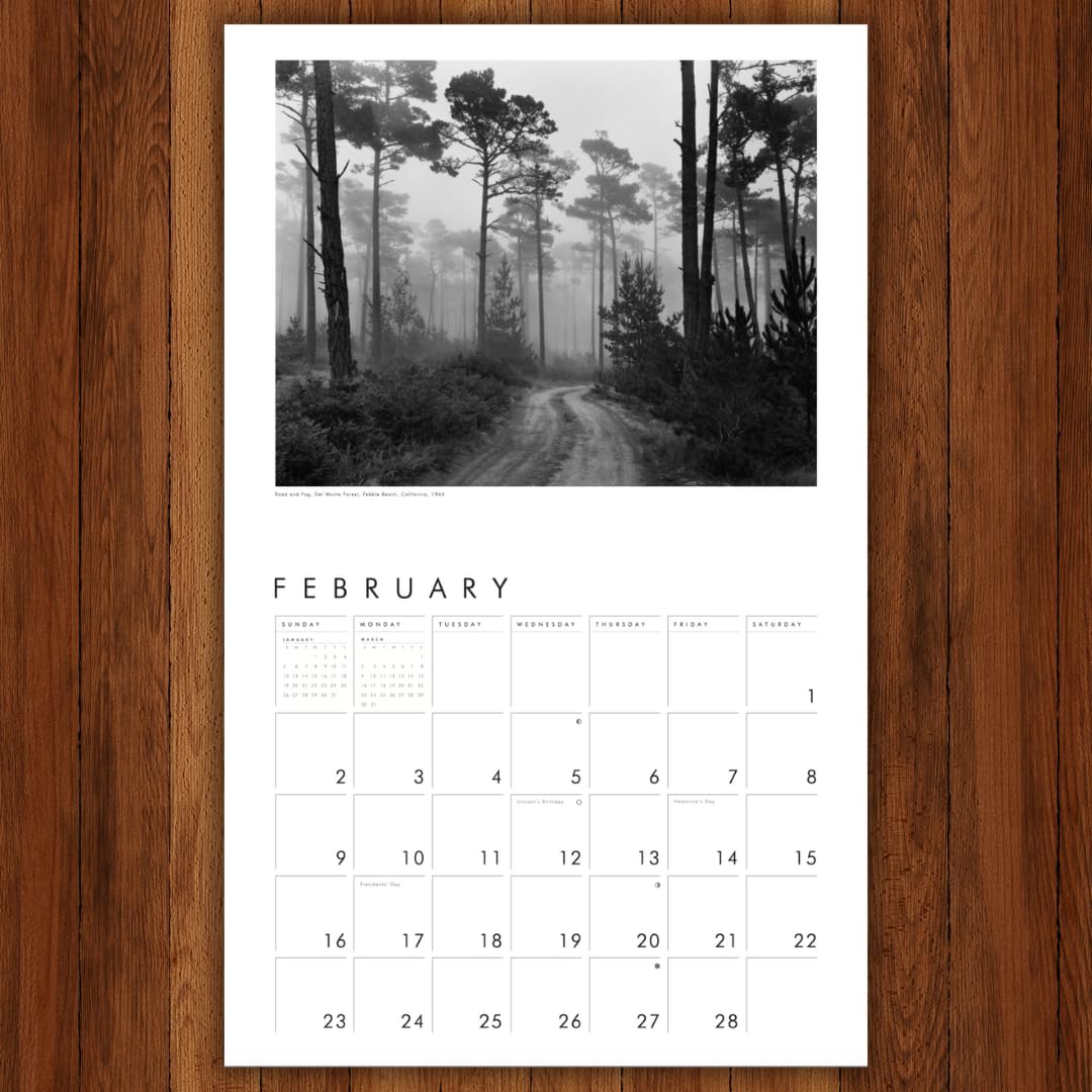 Ansel Adams 2025 Wall Calendar: Authorized Edition: 13-Month Nature Photography Collection (Monthly Calendar) - Medaid International
