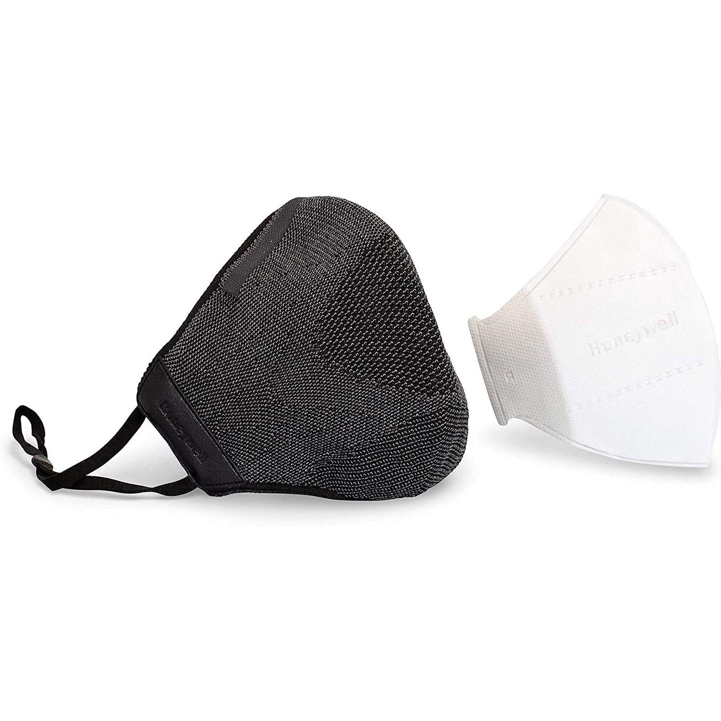 Honeywell Safety Dark Gray Dual Layer Face Cover with 8 Replaceable Inserts, Size Youth/Adult Extra Small (RWS-50116) - Medaid International