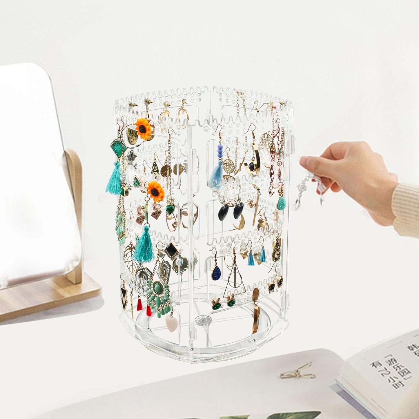 Rotating Jewelry Organizer Stand - Medaid International